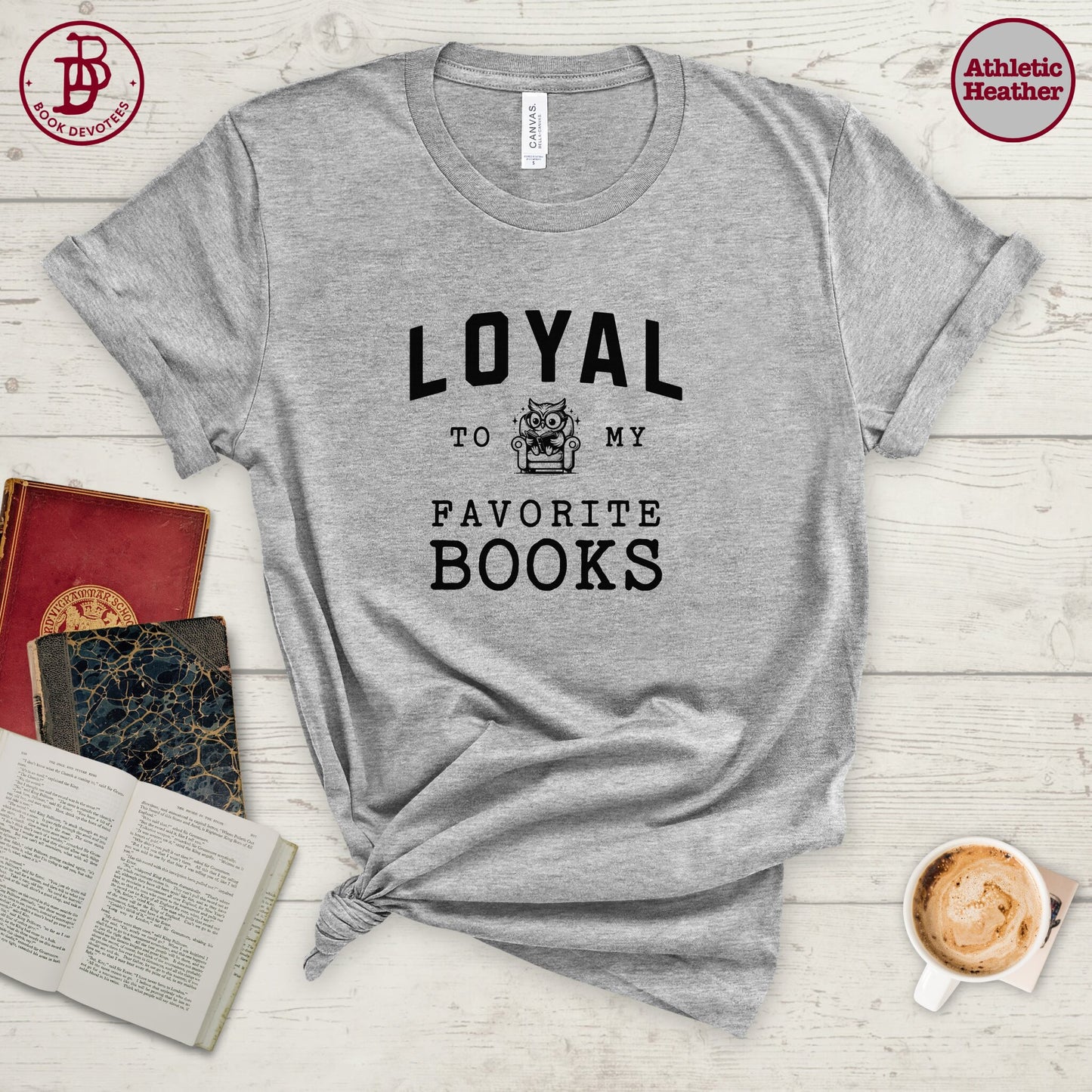 Loyal to Favorite Books Tee