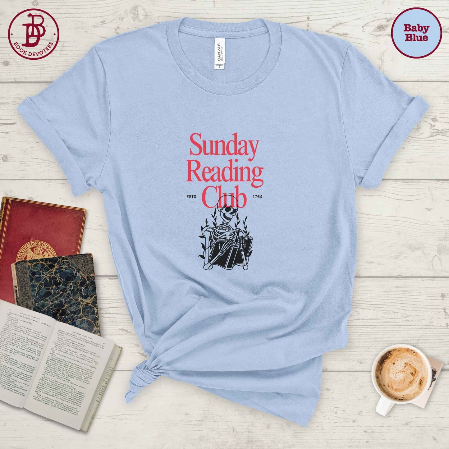 Sunday Reading Club Gothic Tee