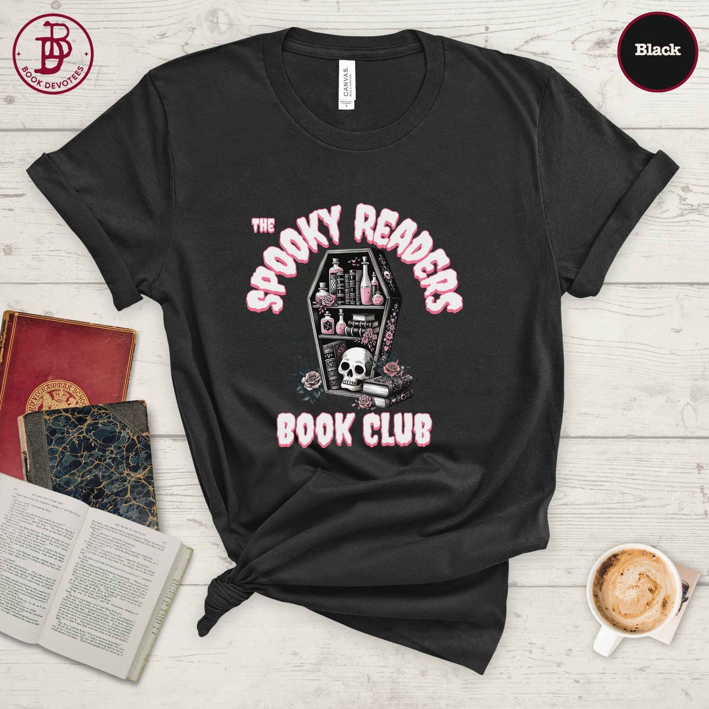 Spooky Readers Book Club Tee