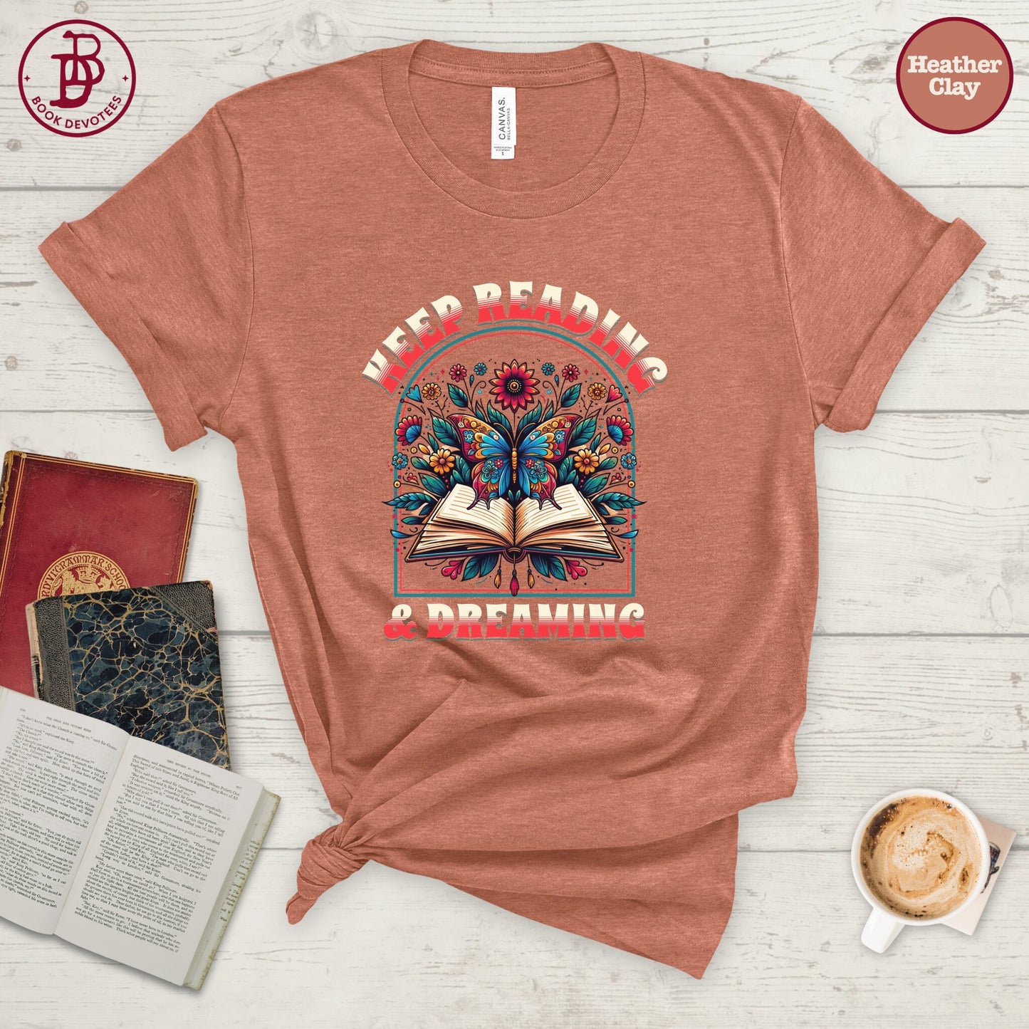 Keep Reading Boho Tee