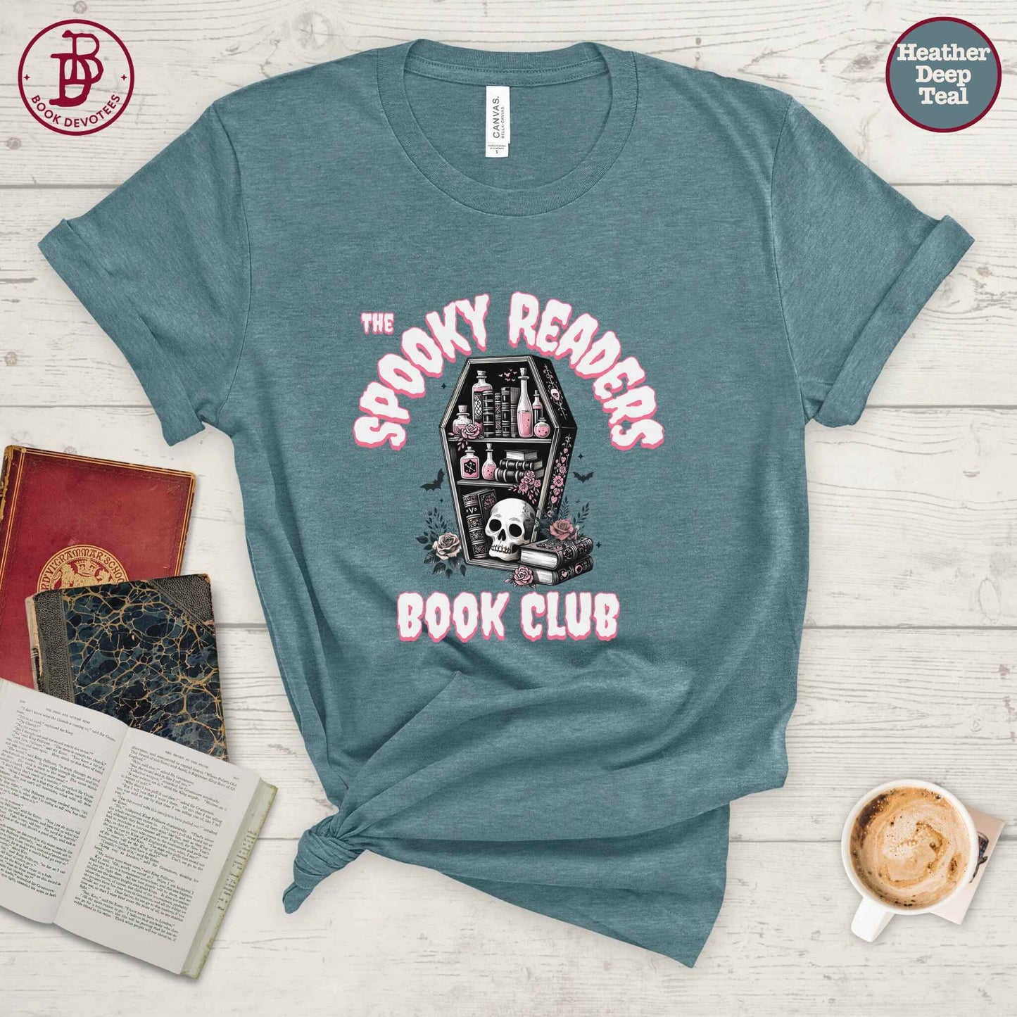 Spooky Readers Book Club Tee