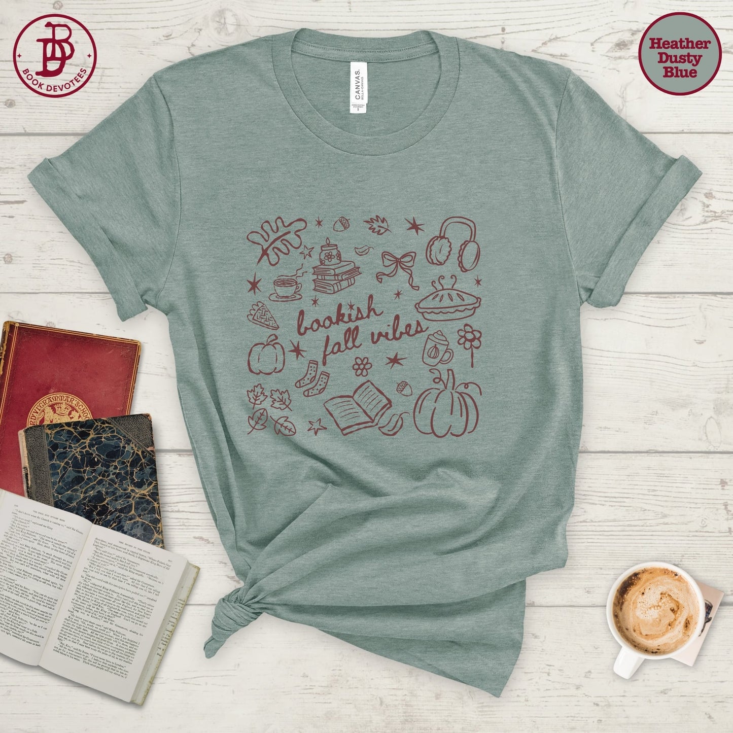 Bookish Fall Vibes Tee