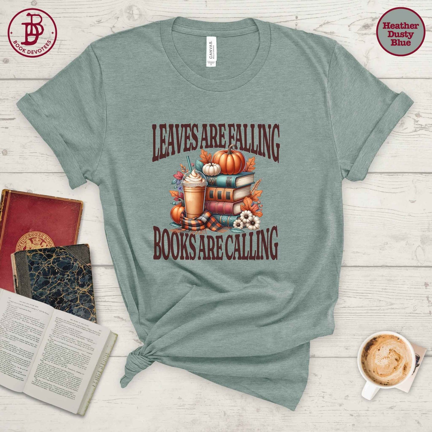 Books Are Calling Fall Tee
