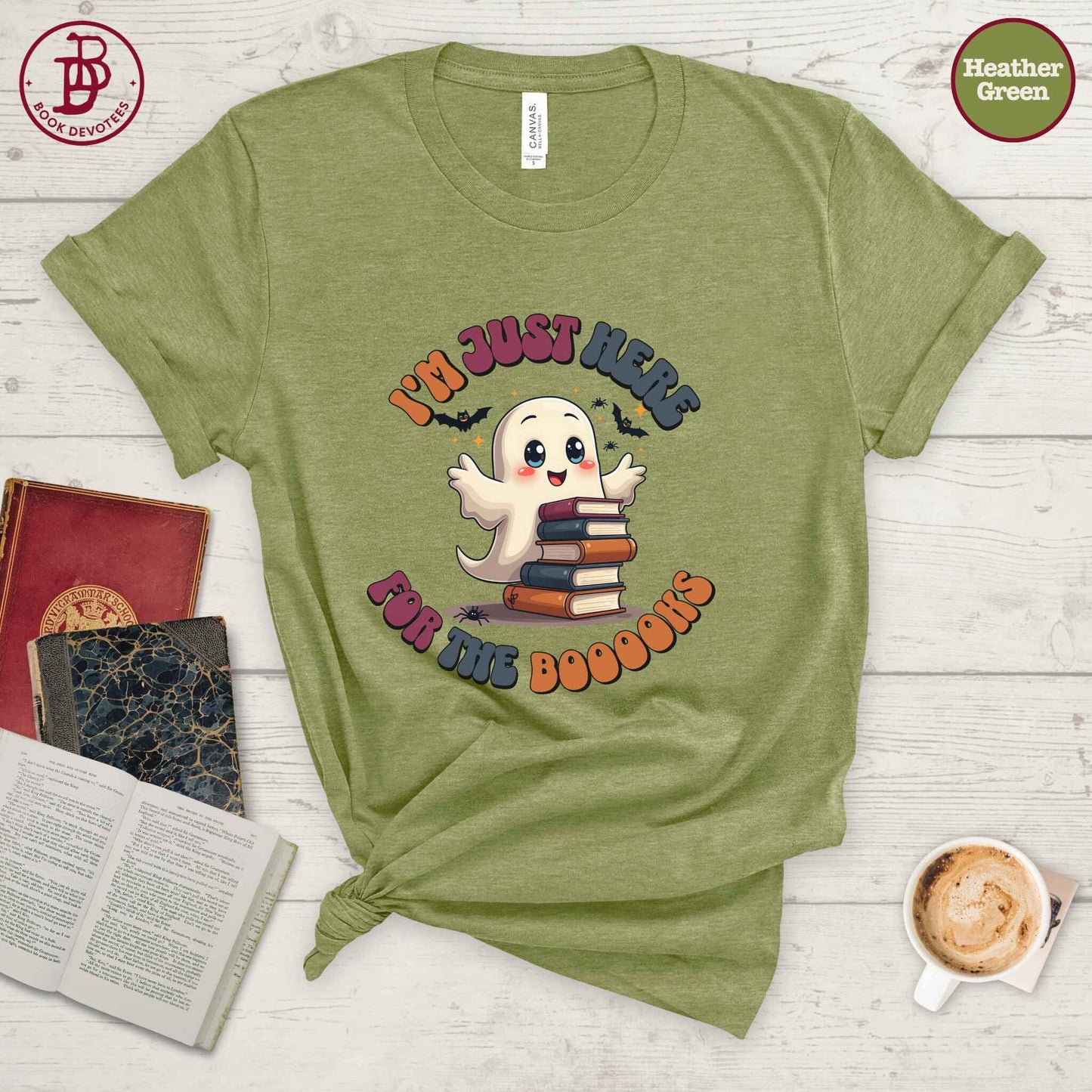 Here for the Books Tee