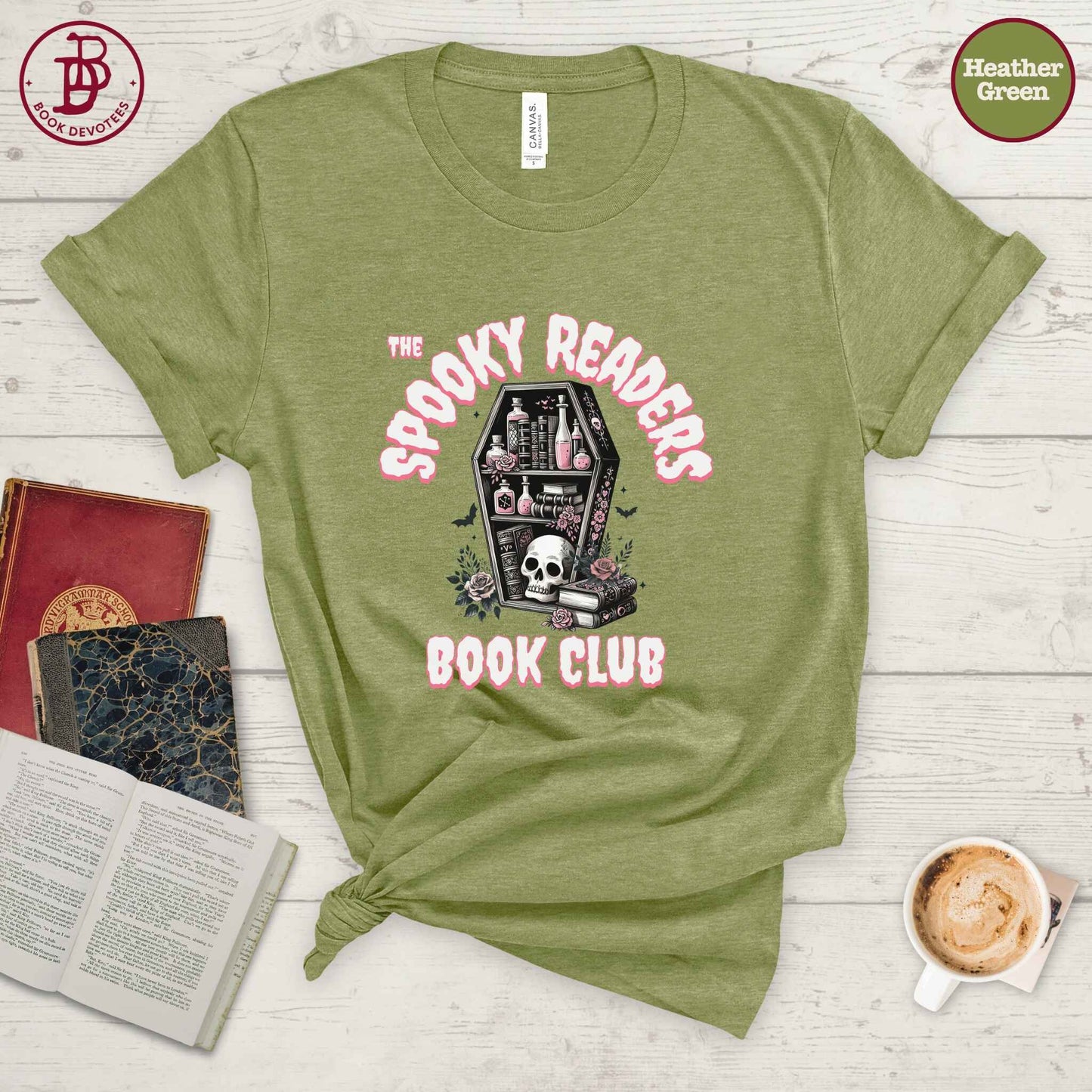 Spooky Readers Book Club Tee