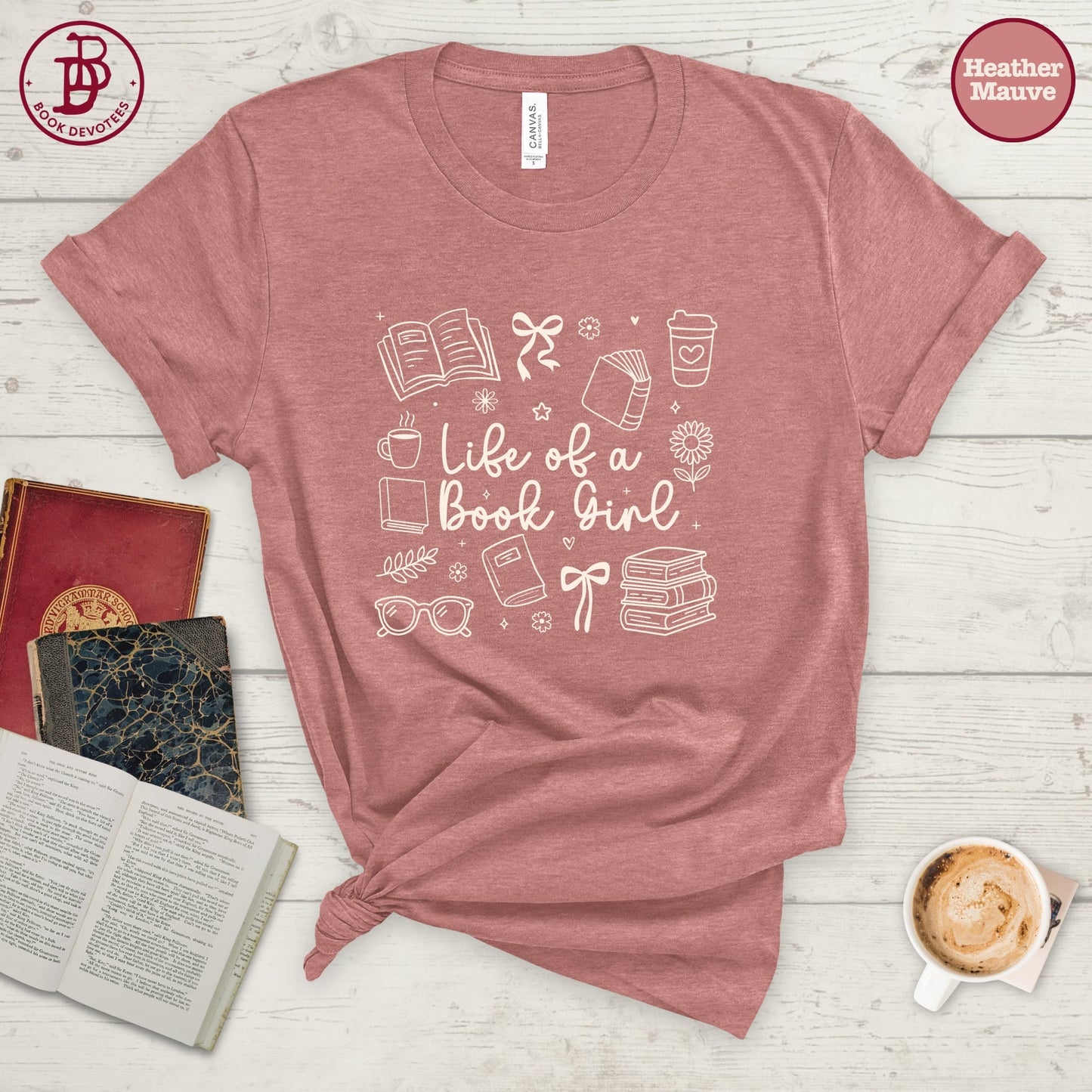Life of a Book Girl Tee