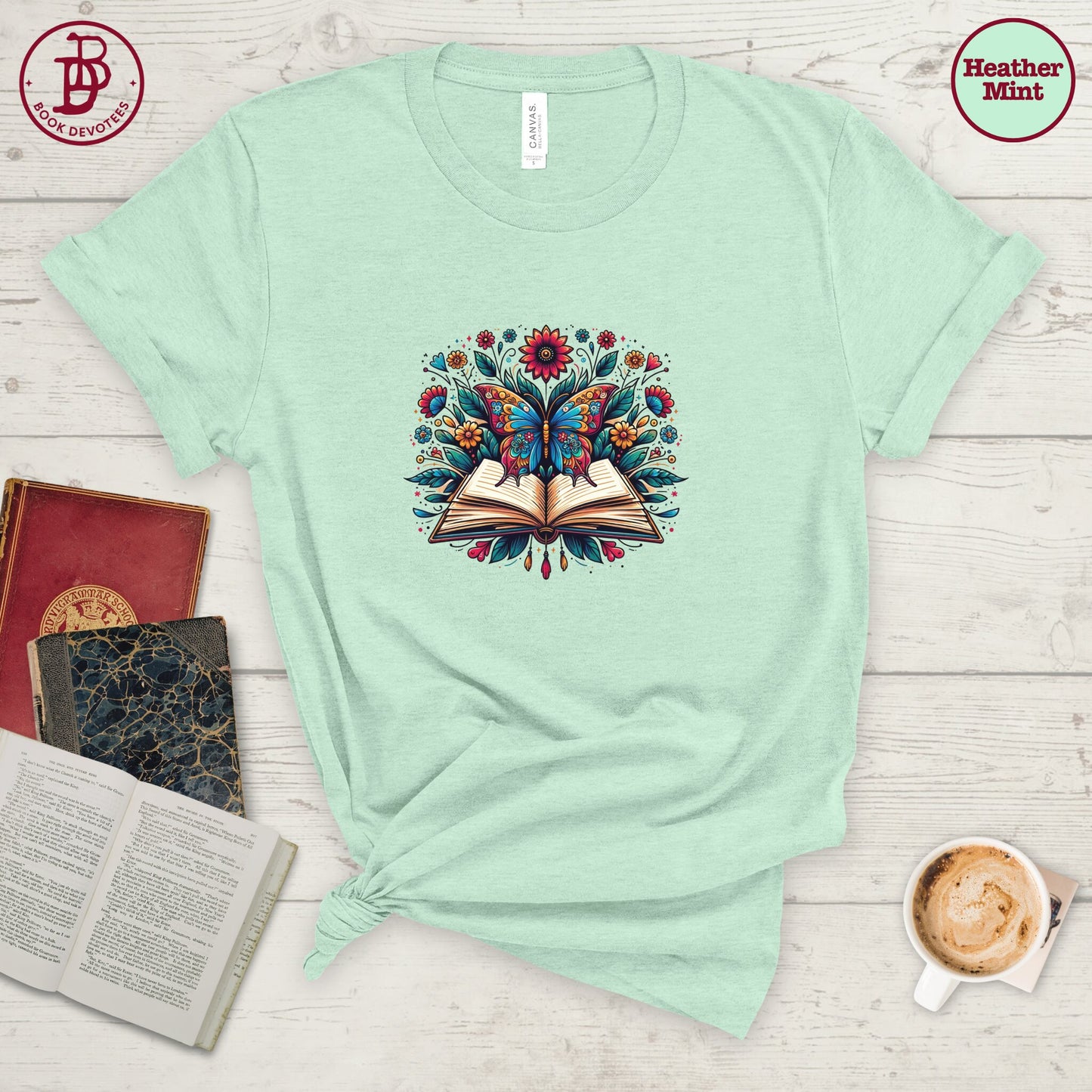 Book Butterfly Tee
