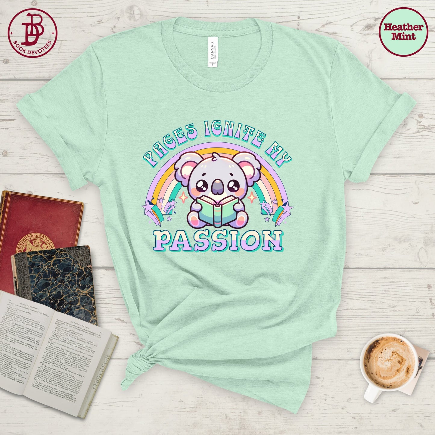 Pages Passion Koala Tee