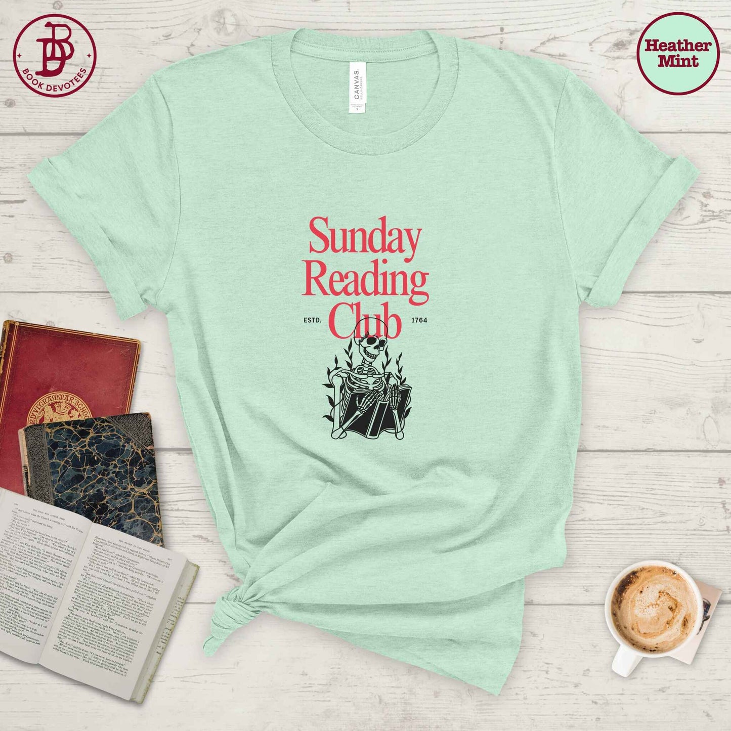 Sunday Reading Club Gothic Tee