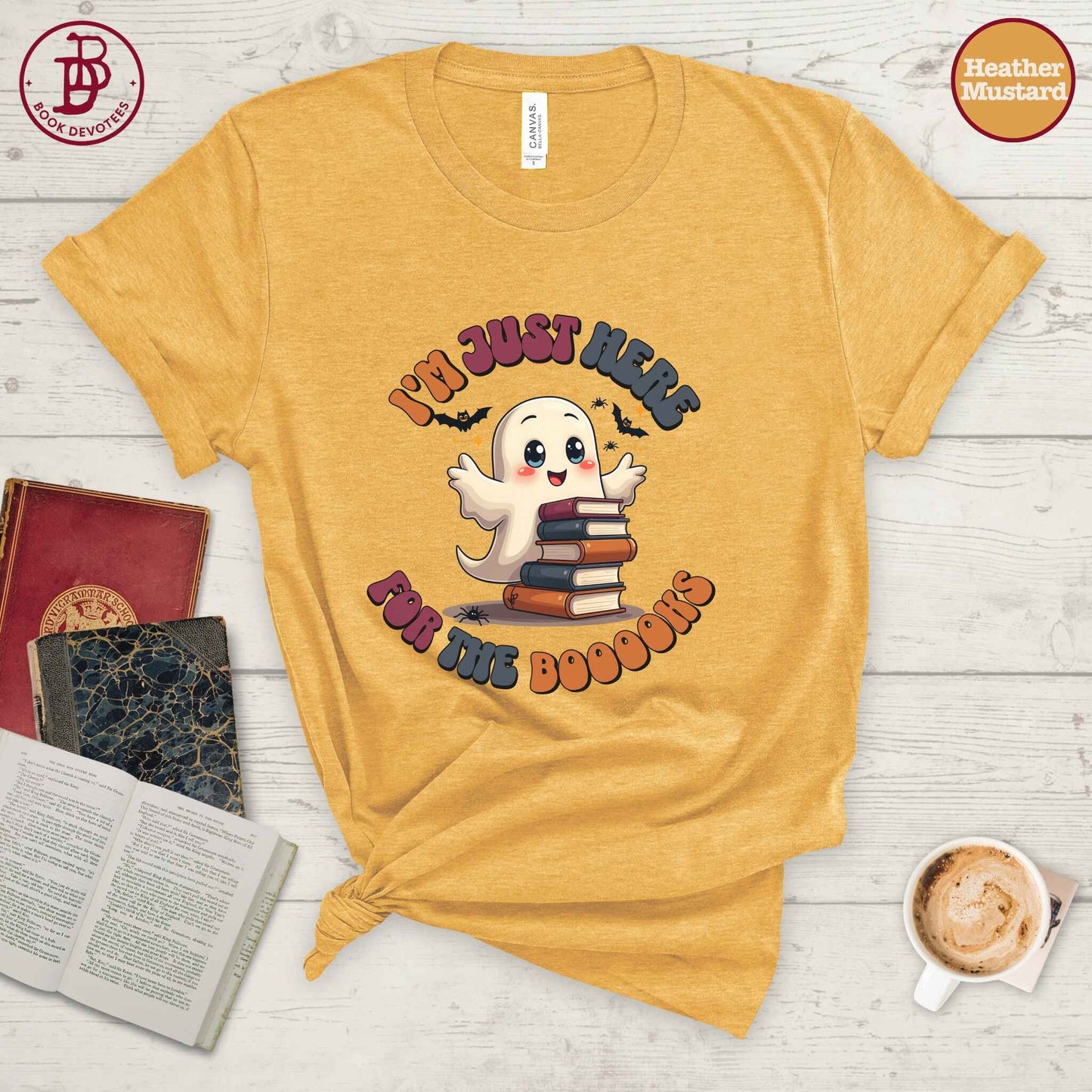 Here for the Books Tee