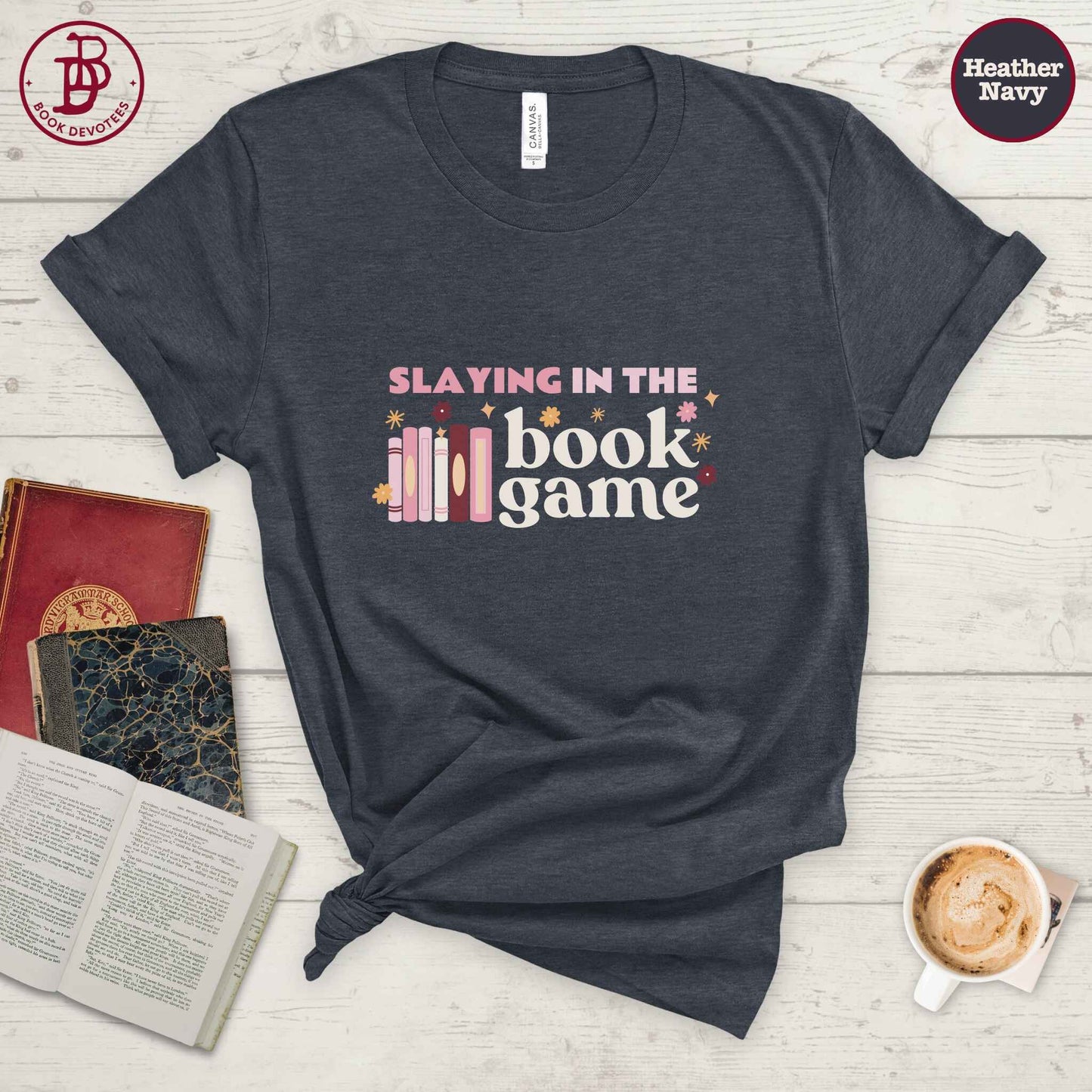 Slaying the Book Game Tee