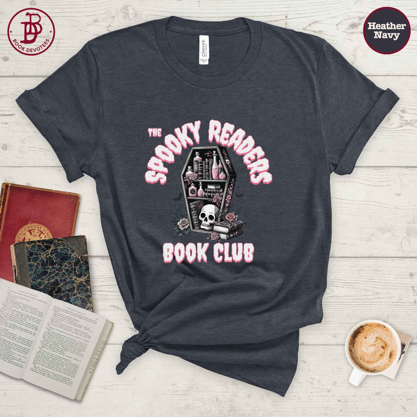 Spooky Readers Book Club Tee