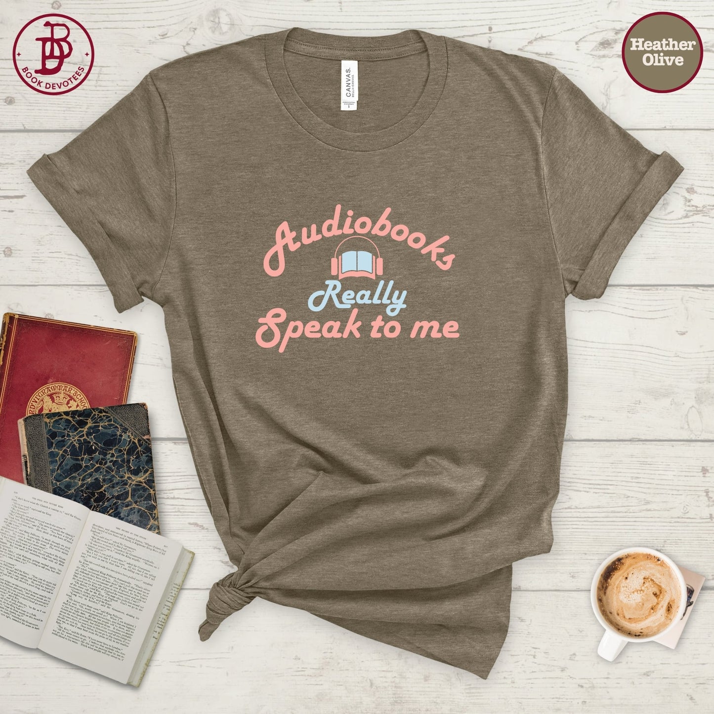 Audiobooks Speak to Me Tee
