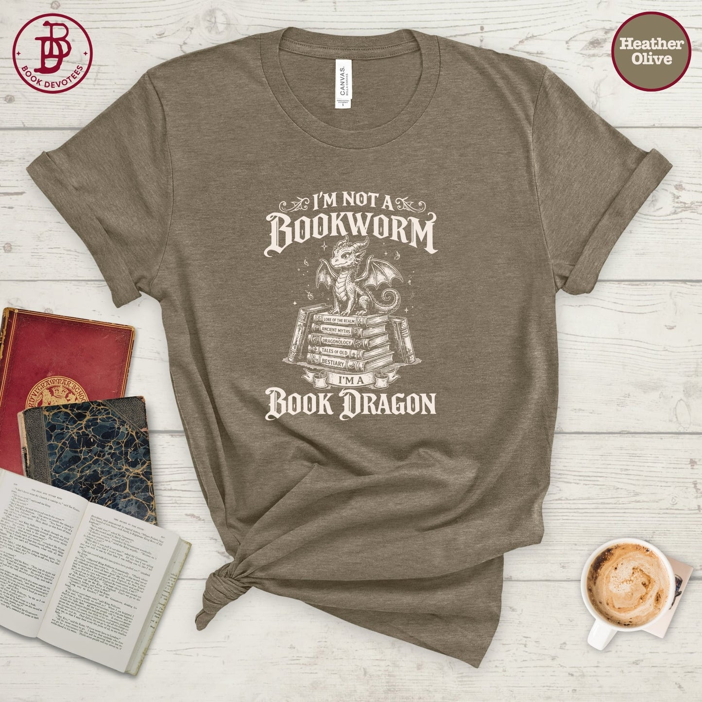 Book Dragon Tee