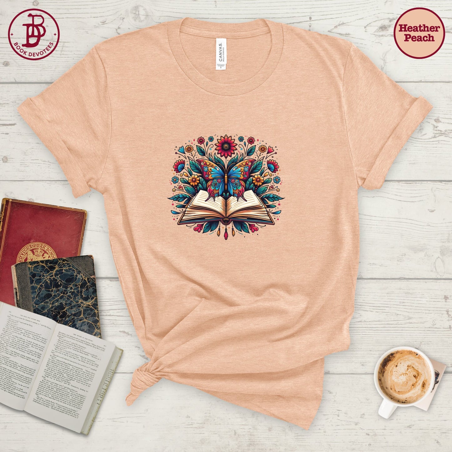 Book Butterfly Tee