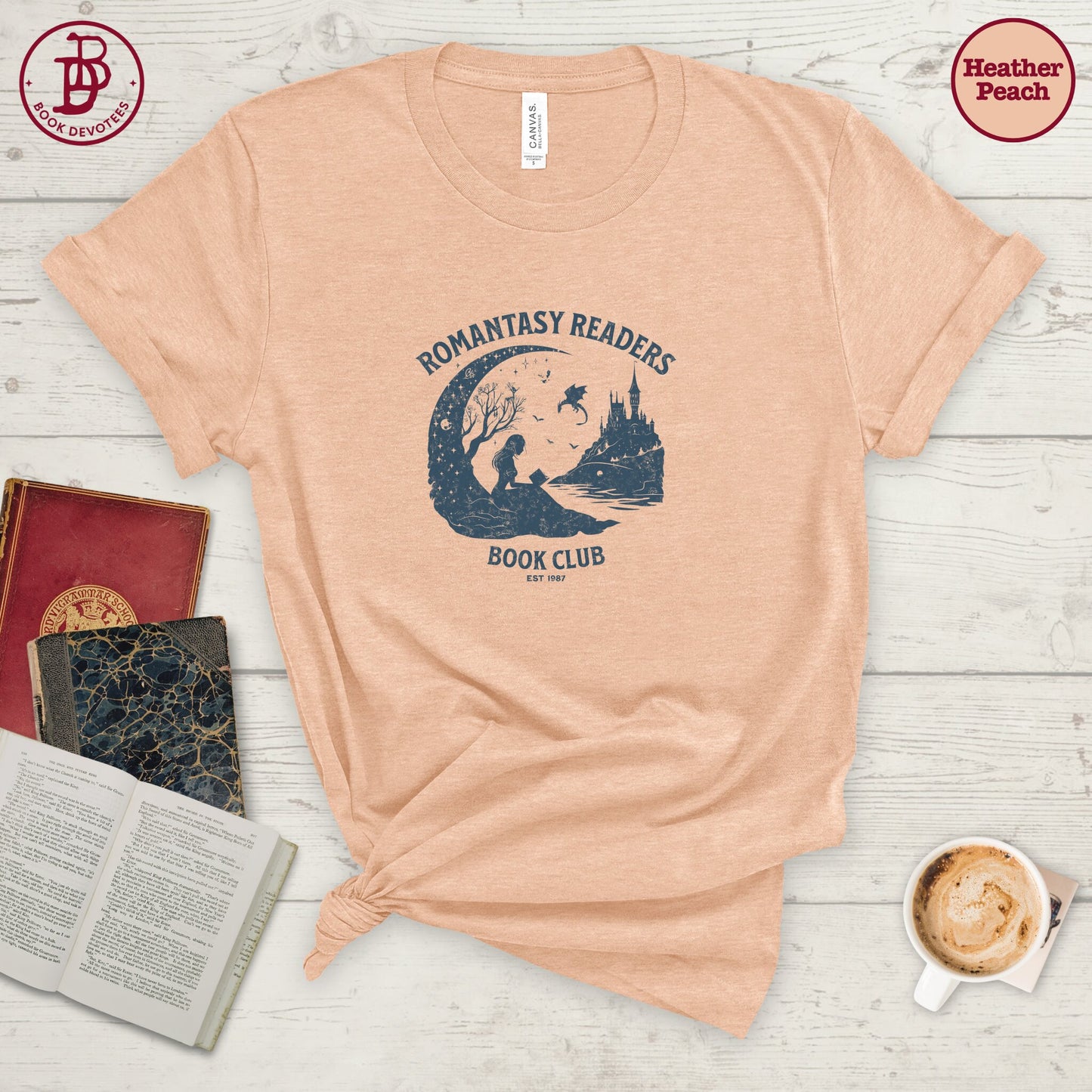 Romantasy Book Club Tee