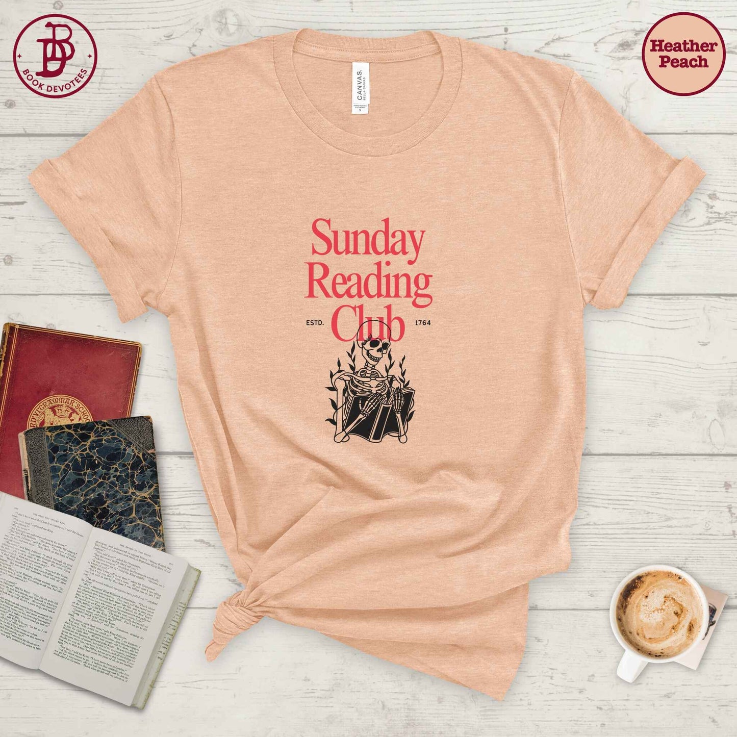 Sunday Reading Club Gothic Tee