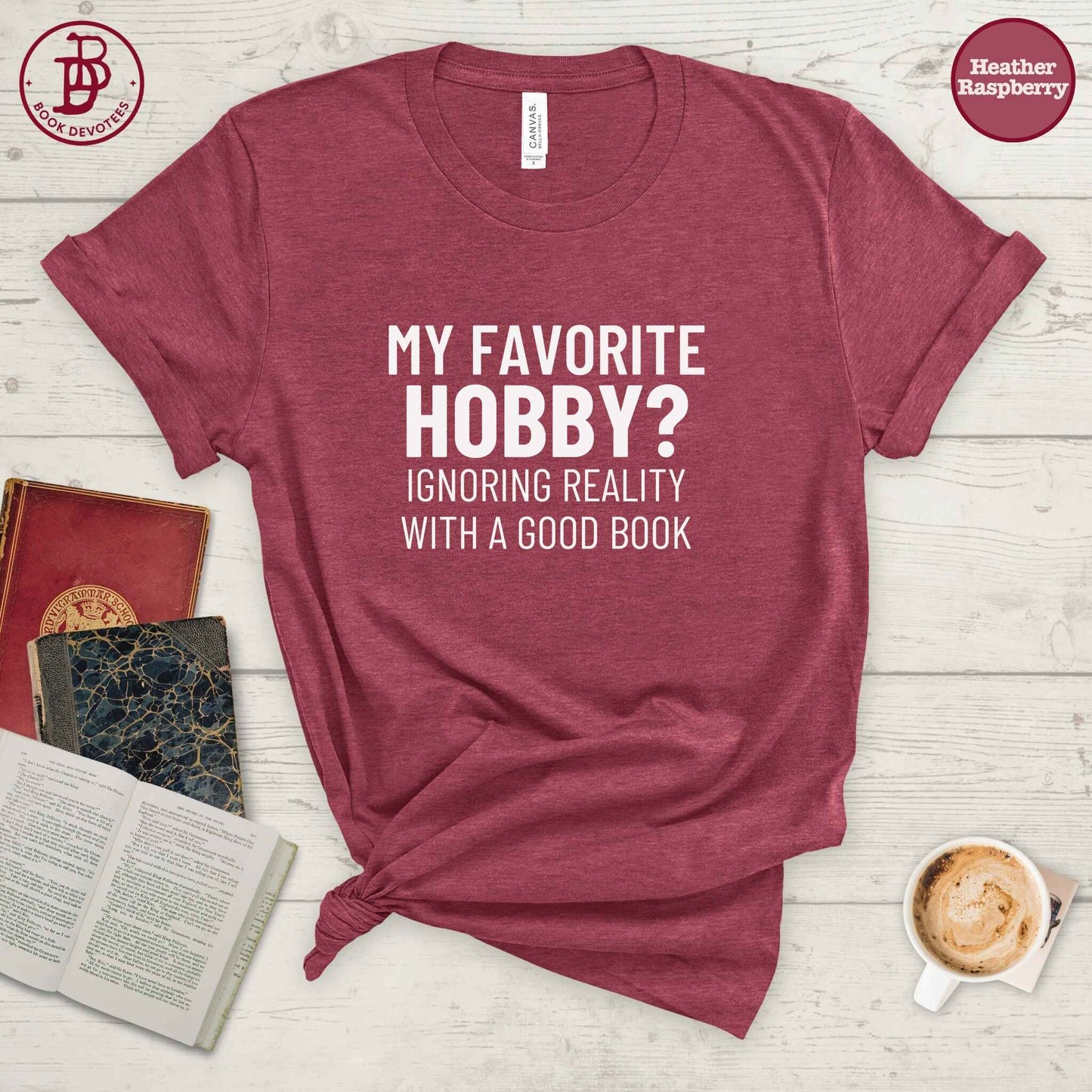 Favorite Hobby Book Tee
