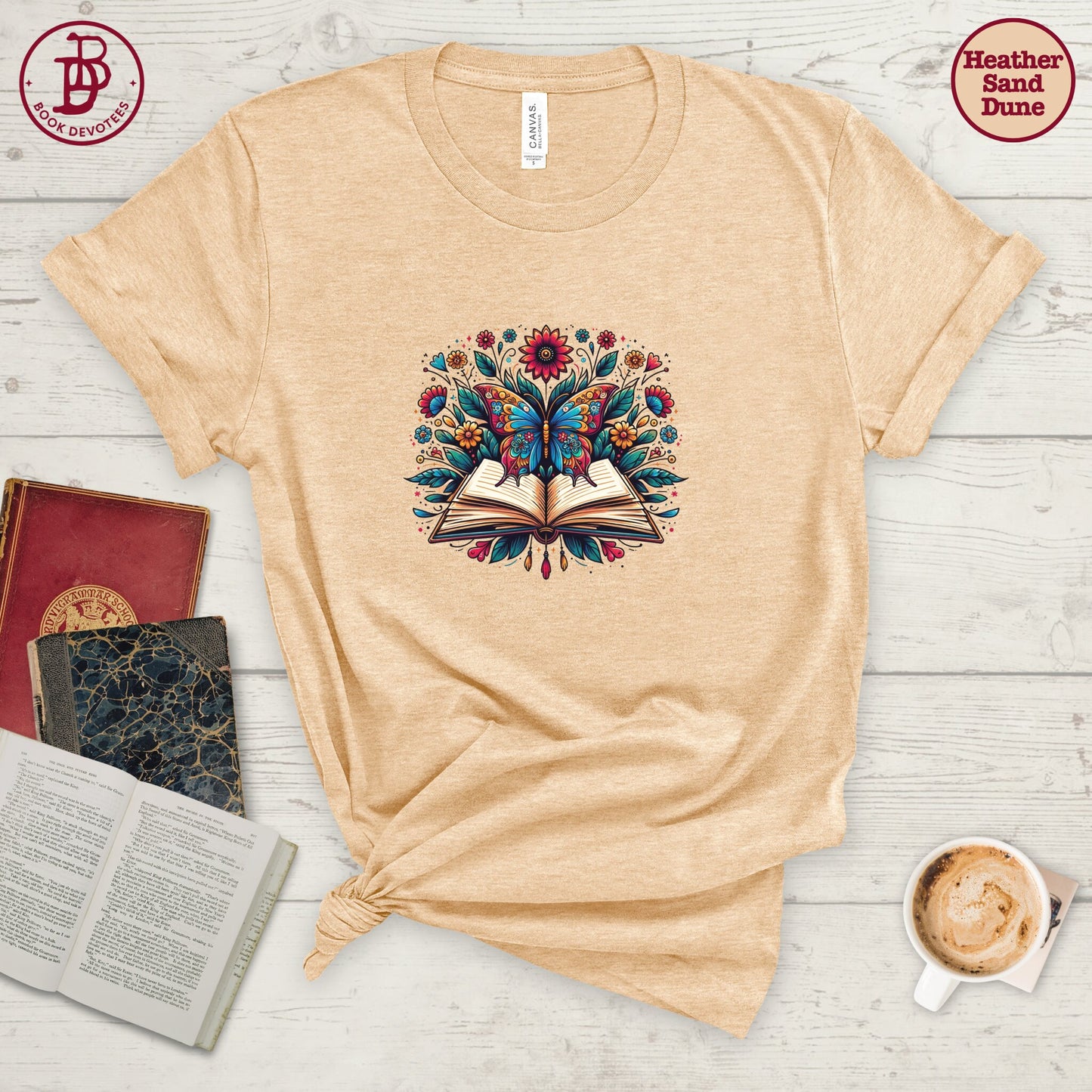 Book Butterfly Tee