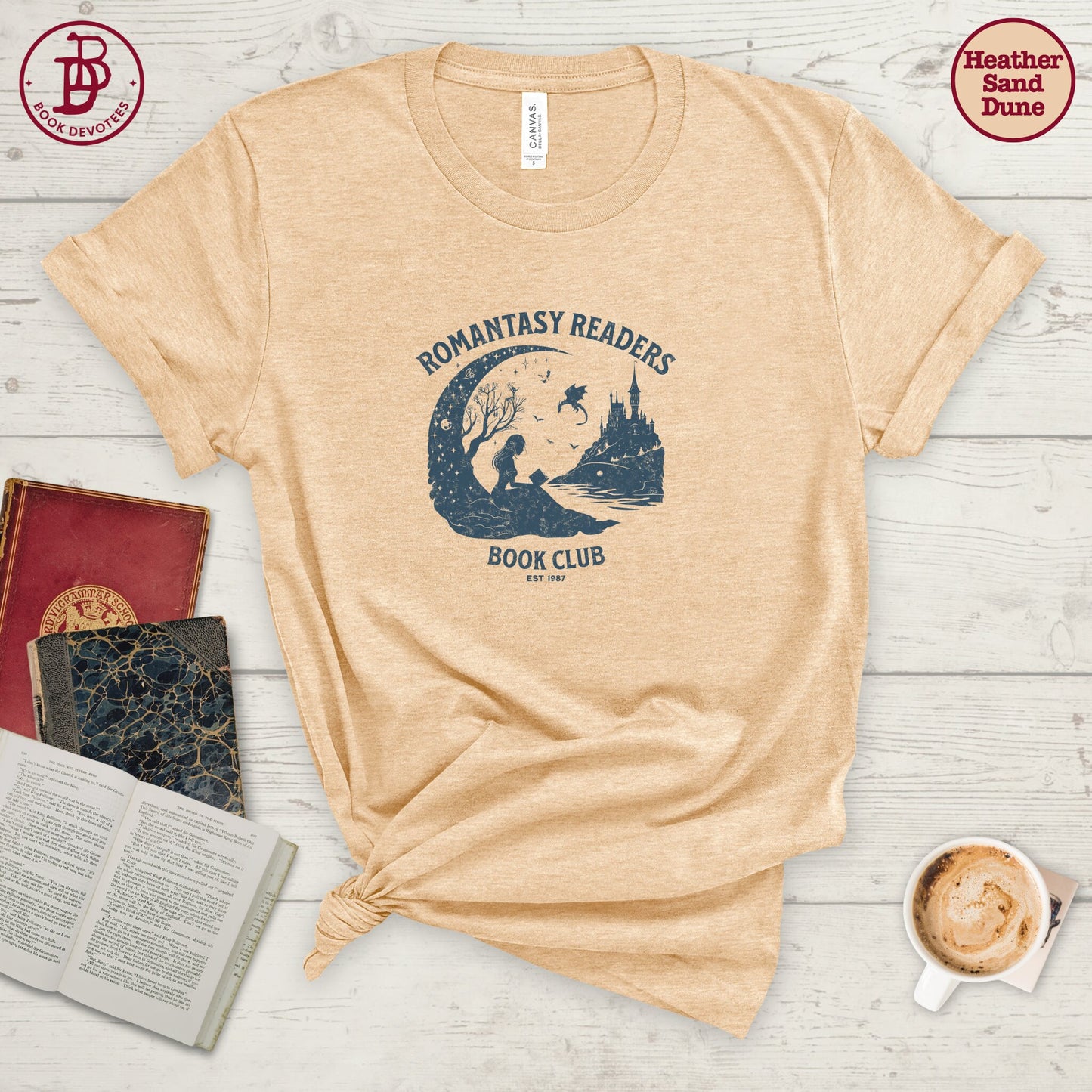 Romantasy Book Club Tee