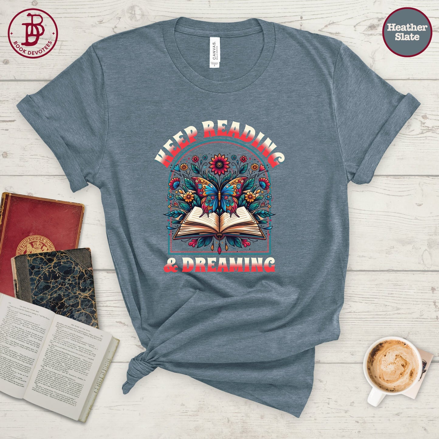 Keep Reading Boho Tee