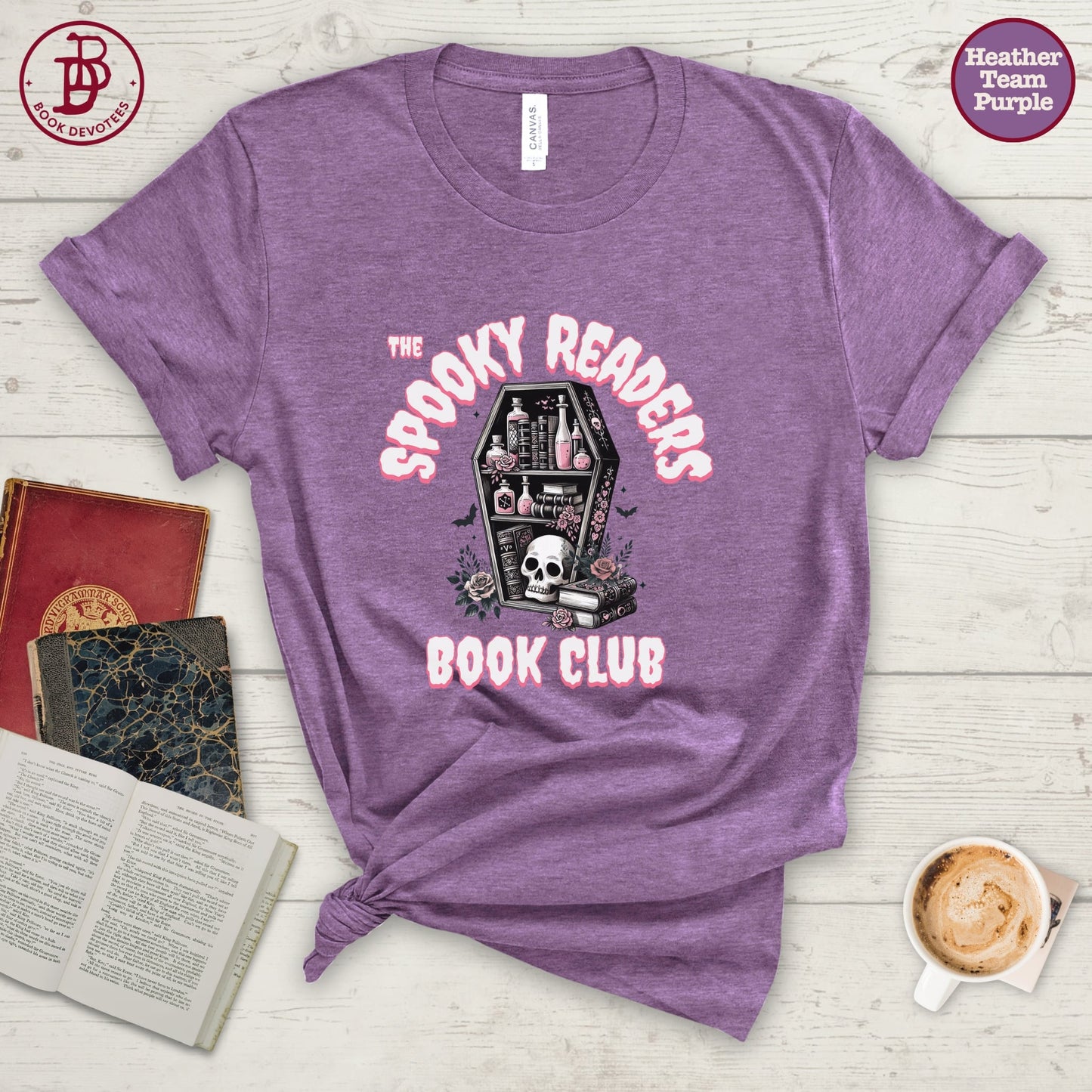 Spooky Readers Book Club Tee