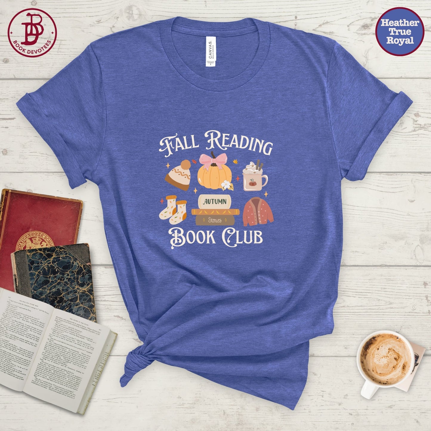 Fall Reading Book Club Tee