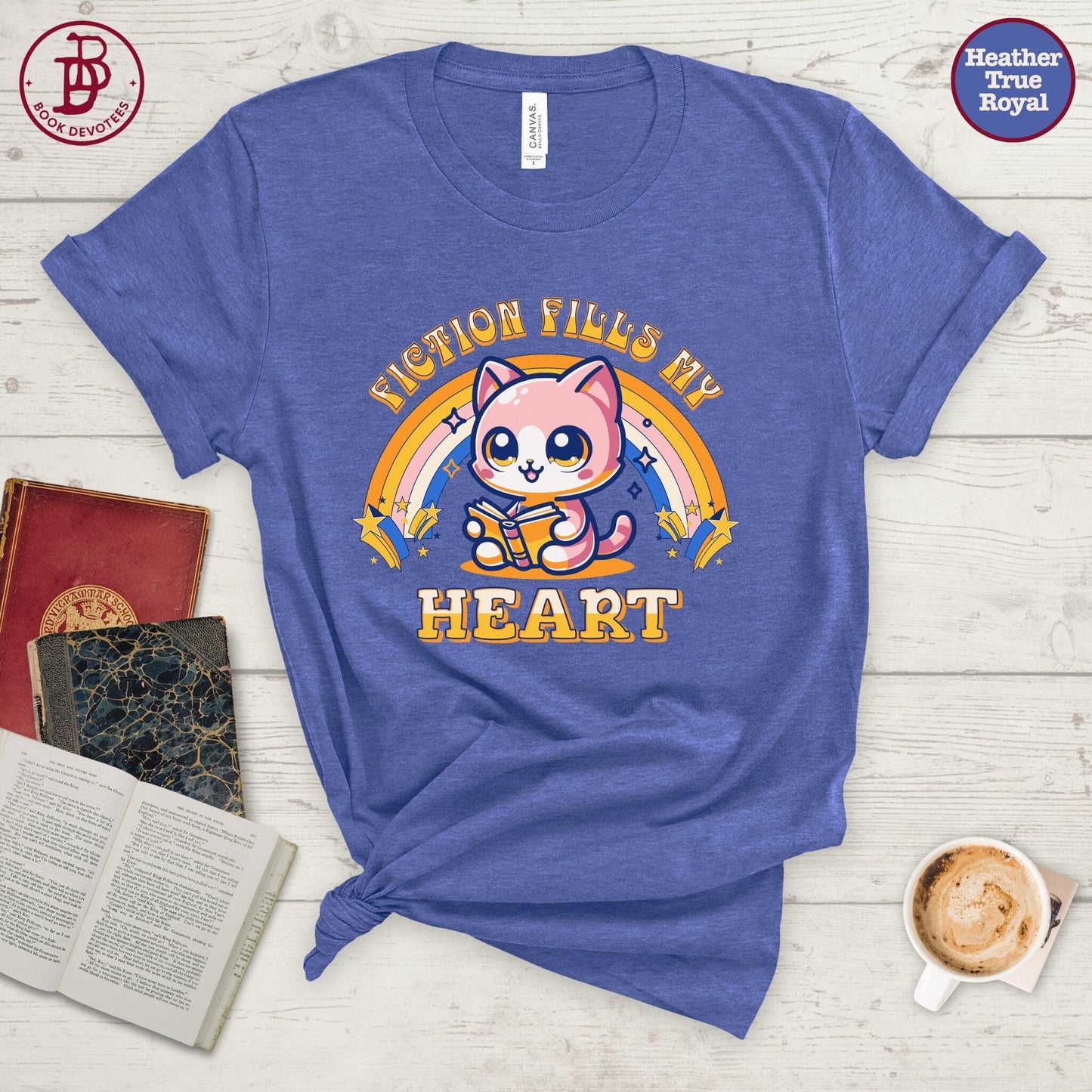 Fiction Heart Kitty Tee