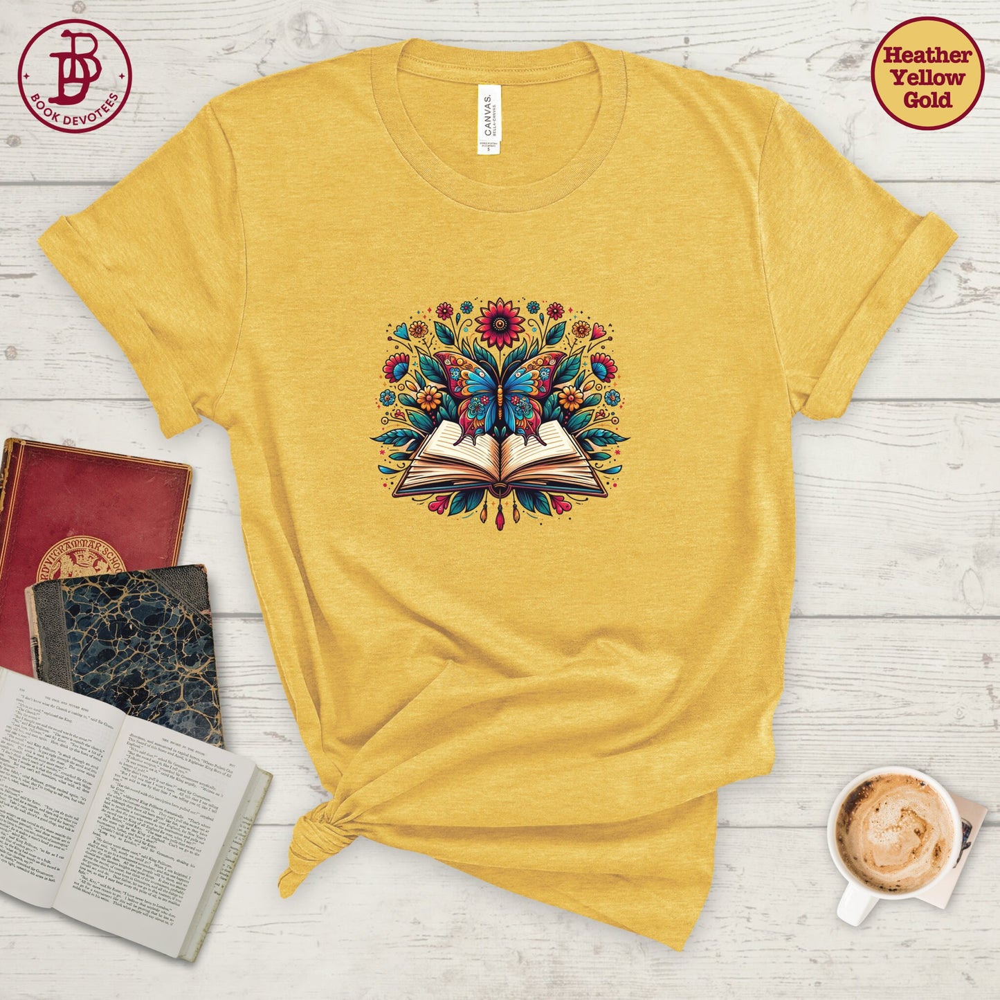 Book Butterfly Tee