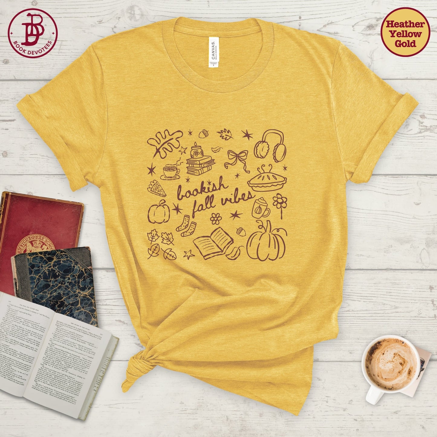 Bookish Fall Vibes Tee