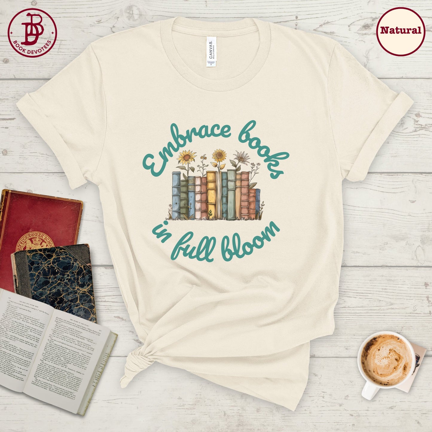 Embrace Books Tee