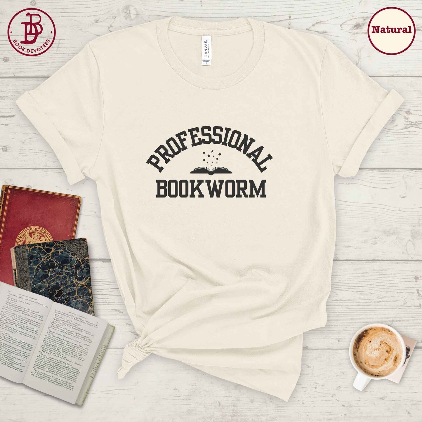 Professional Bookworm Tee