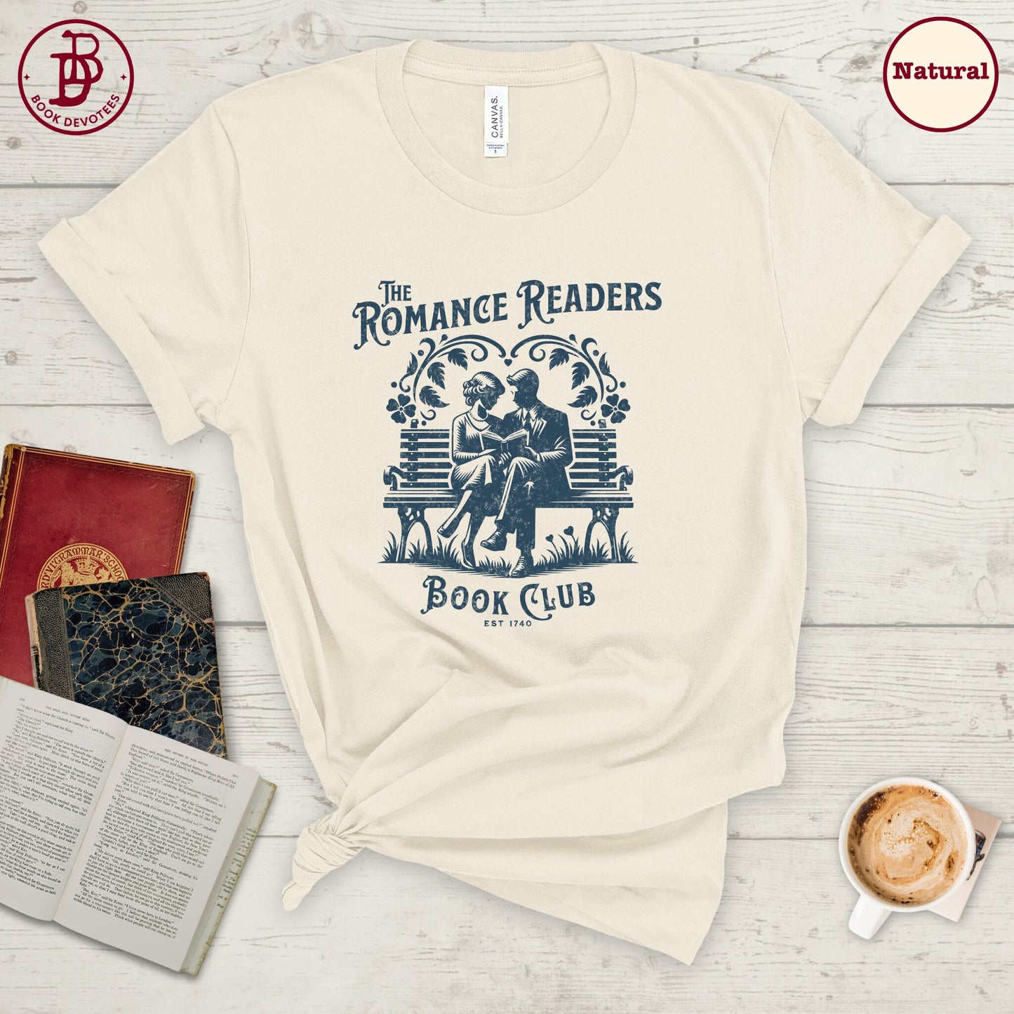 Romance Book Club Tee