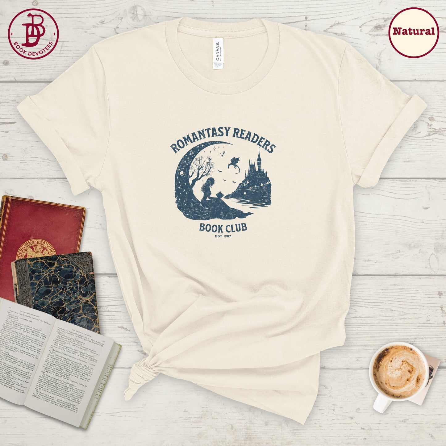 Romantasy Book Club Tee