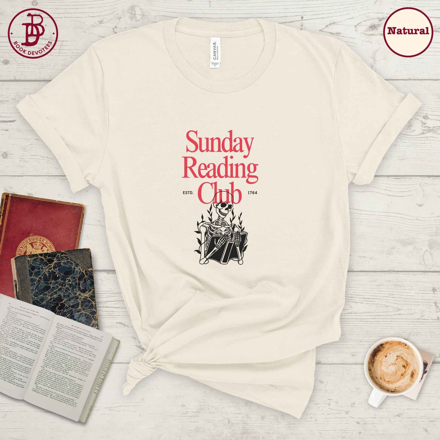 Sunday Reading Club Gothic Tee