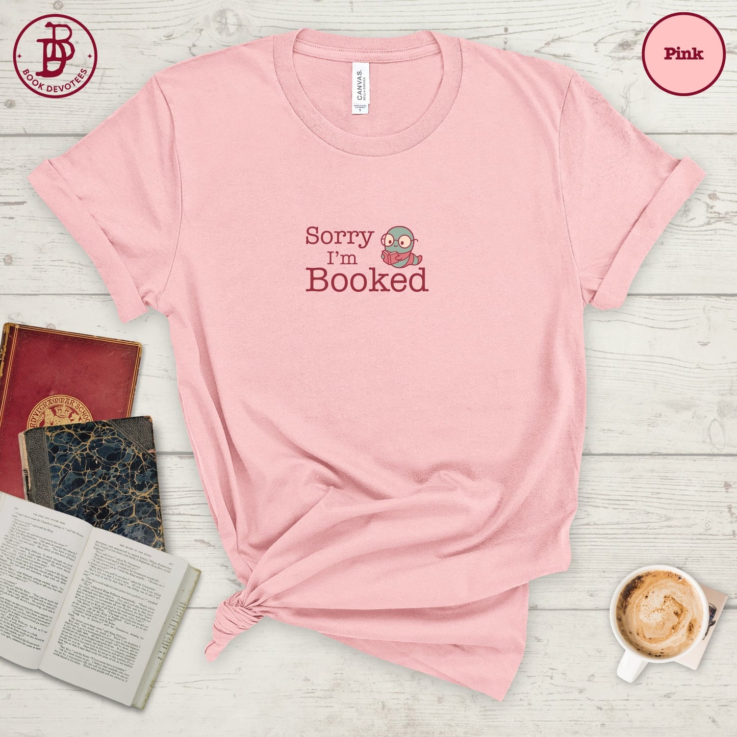 Booked Worm Tee