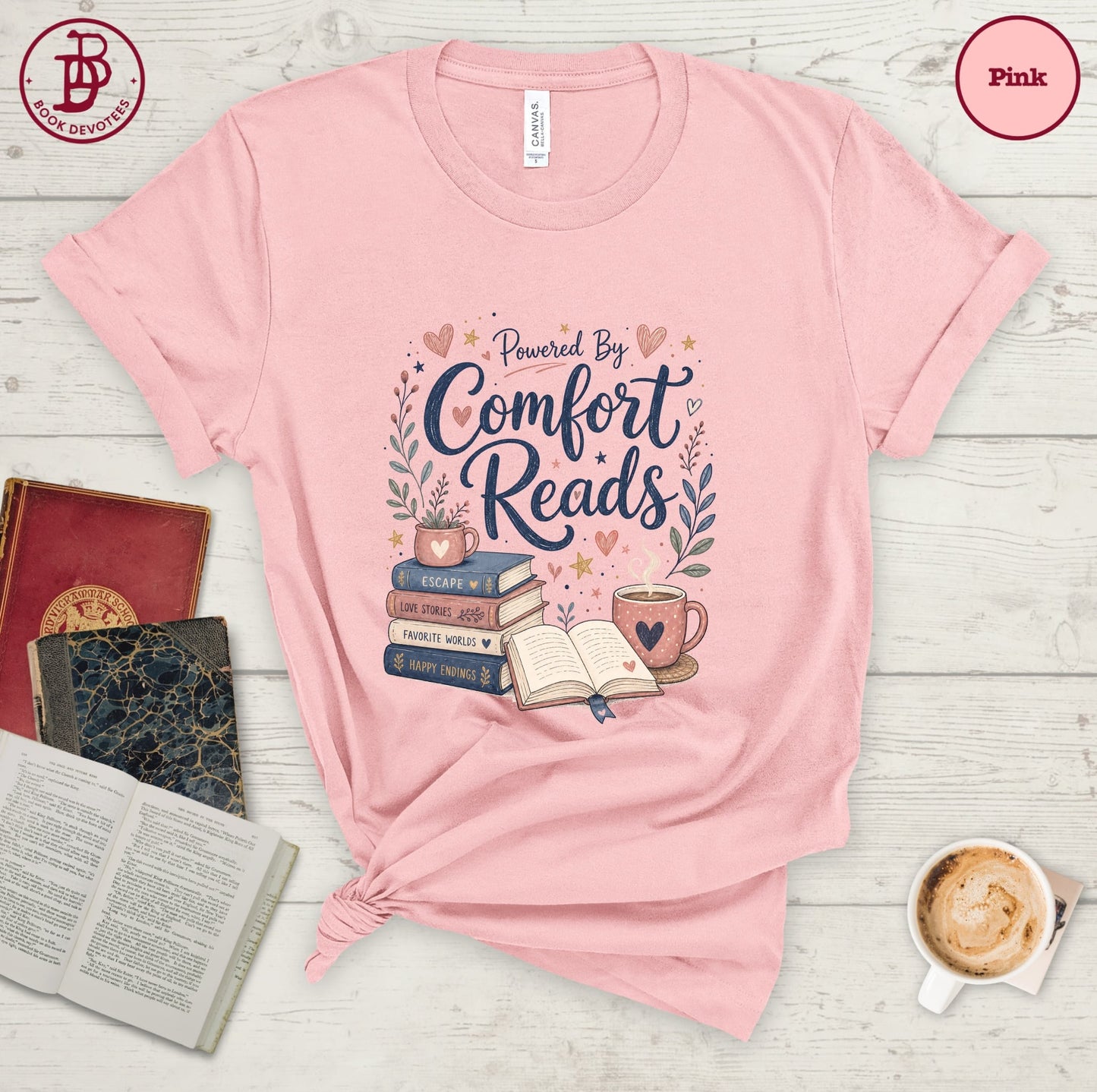 Comfort Reads Art Tee