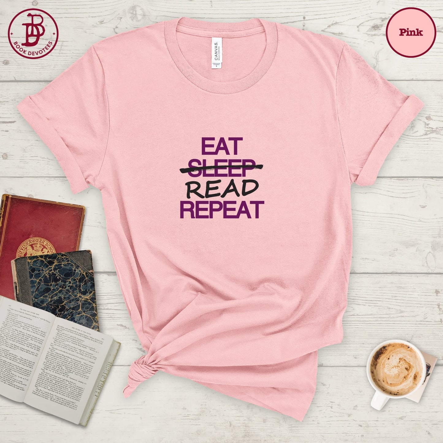 Eat Read Repeat Tee