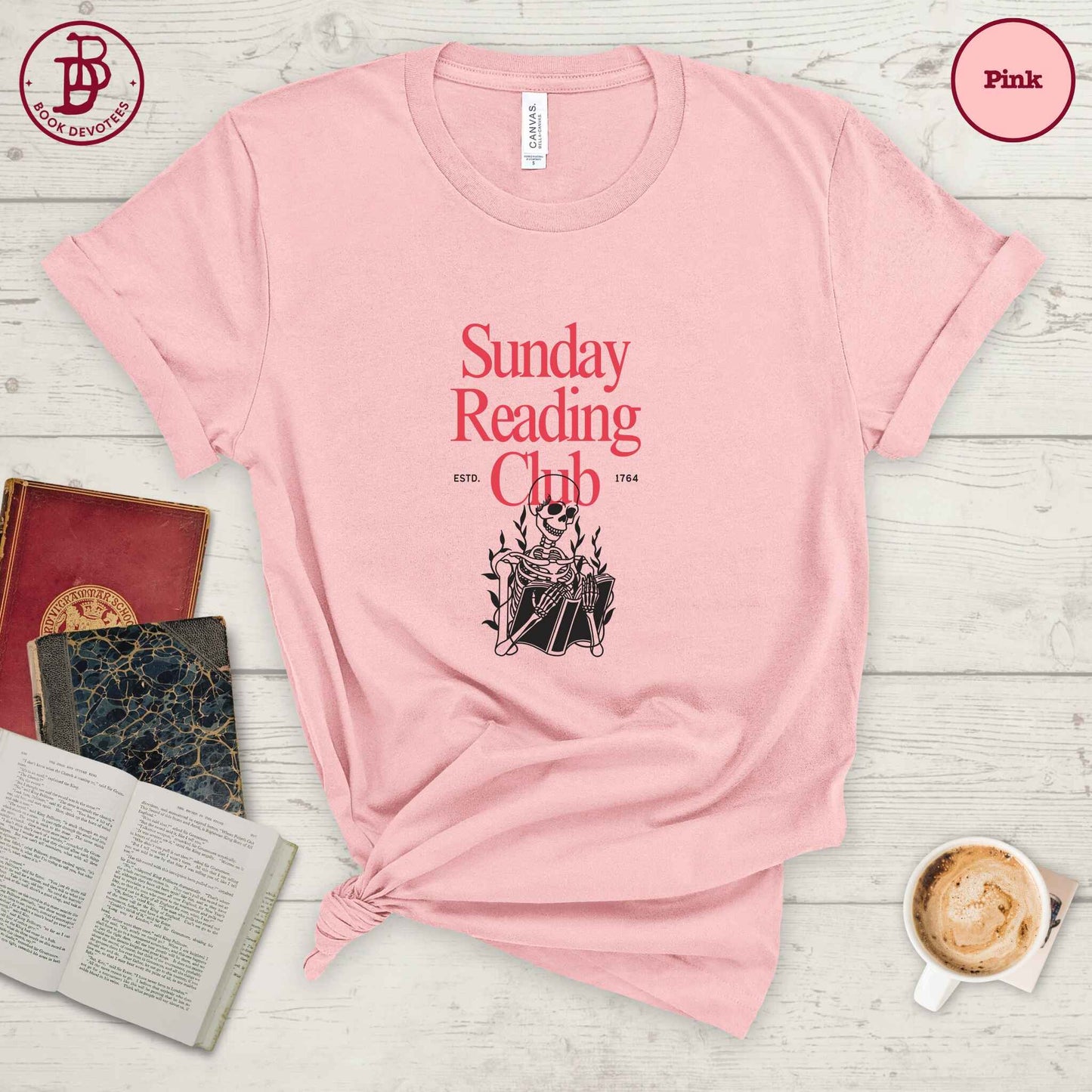 Sunday Reading Club Gothic Tee
