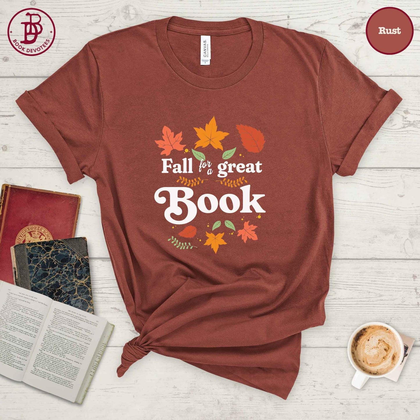 Fall for a Great Book Tee