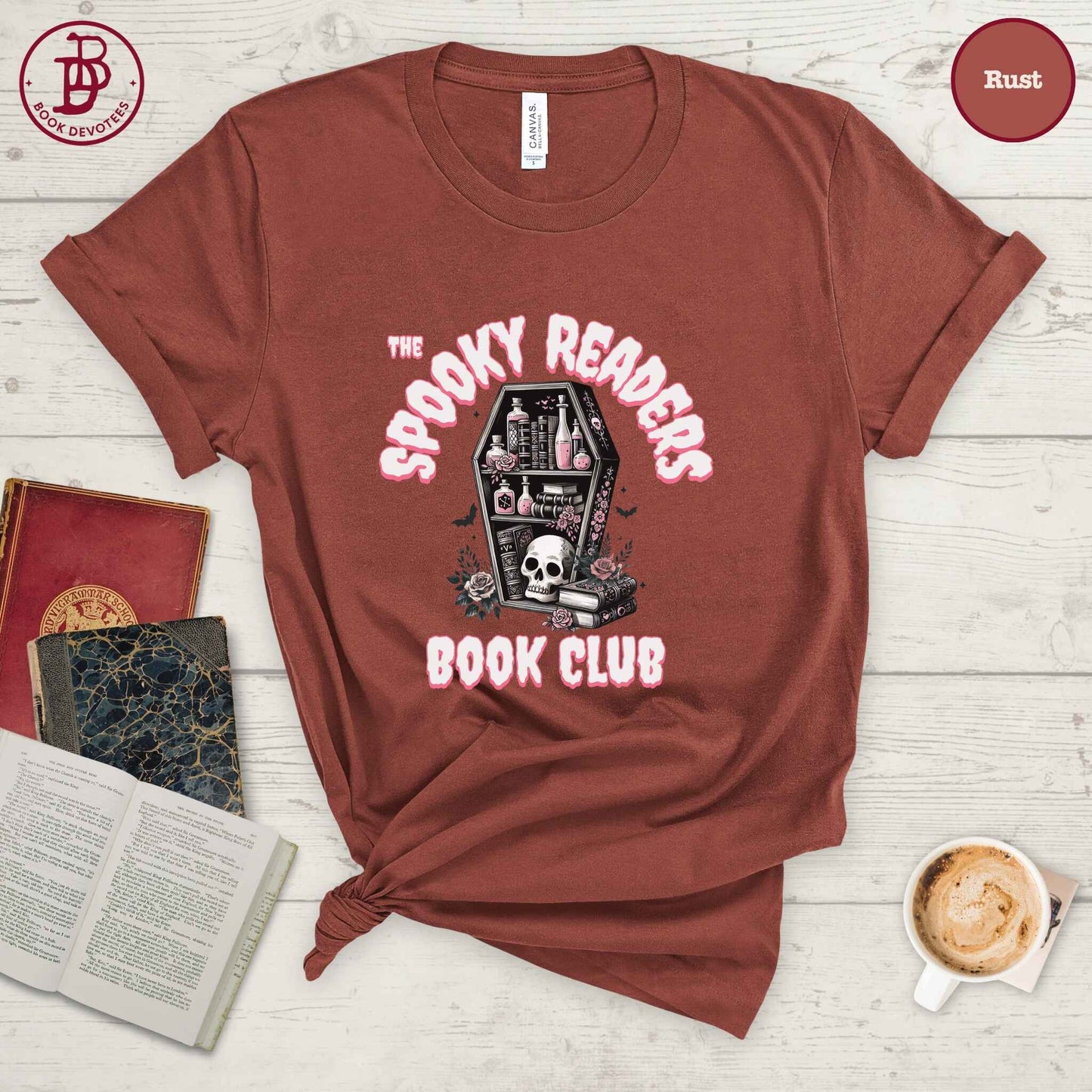 Spooky Readers Book Club Tee