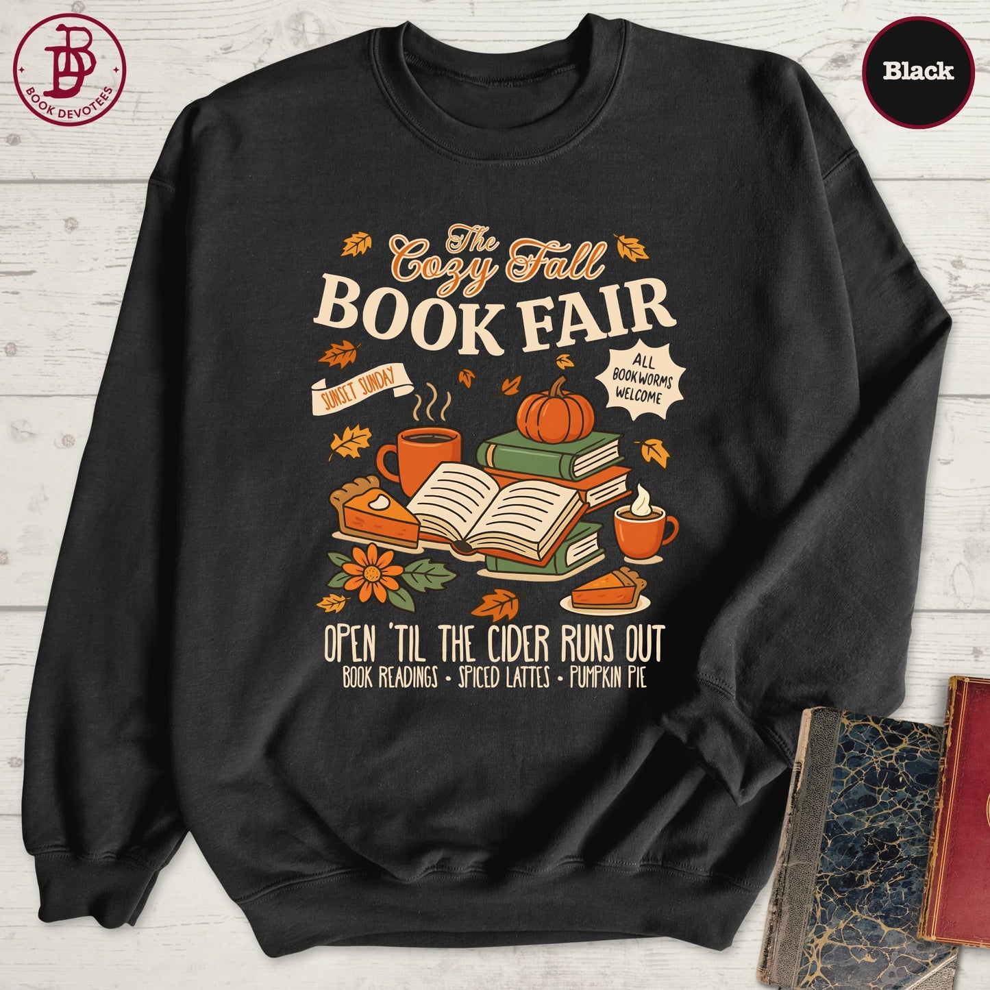 Cozy Fall Book Fair Sweatshirt