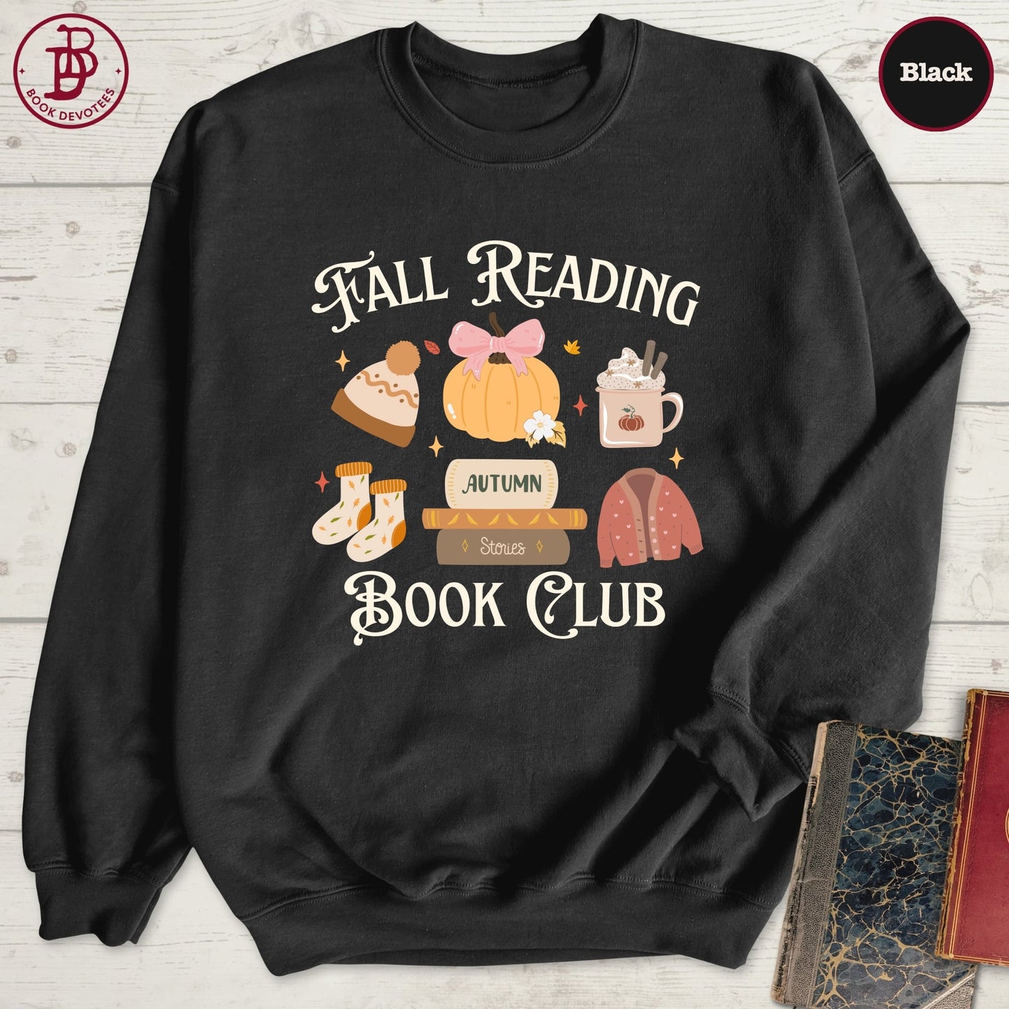 Fall Reading Book Club Sweatshirt