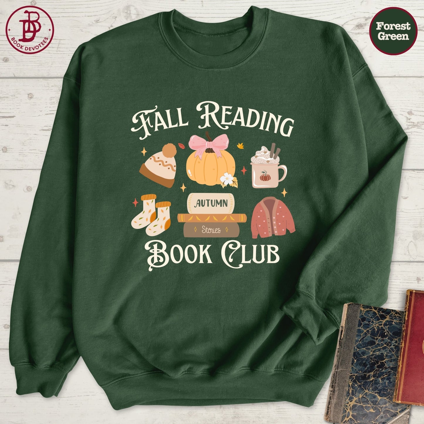 Fall Reading Book Club Sweatshirt
