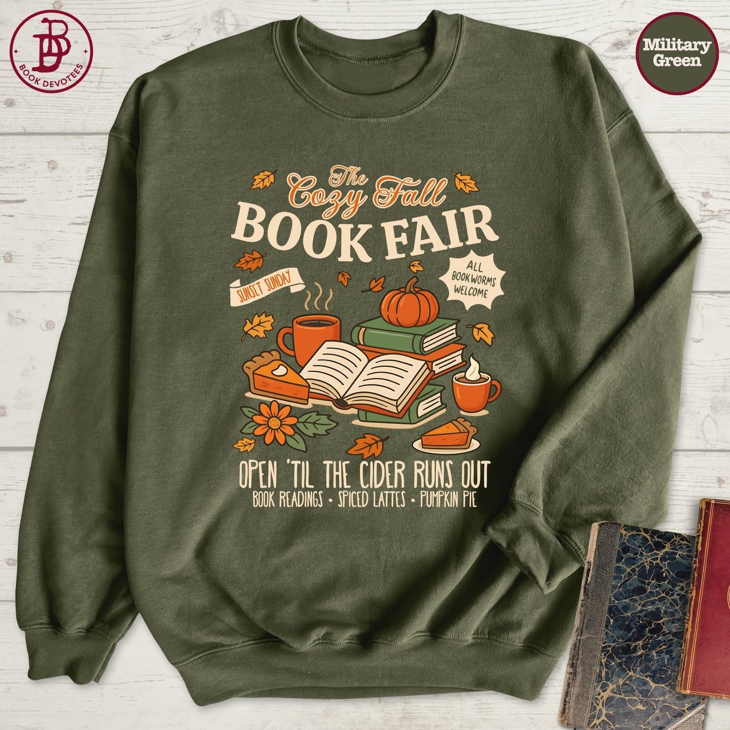 Cozy Fall Book Fair Sweatshirt