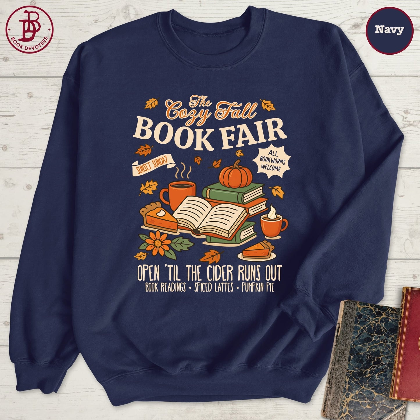 Cozy Fall Book Fair Sweatshirt