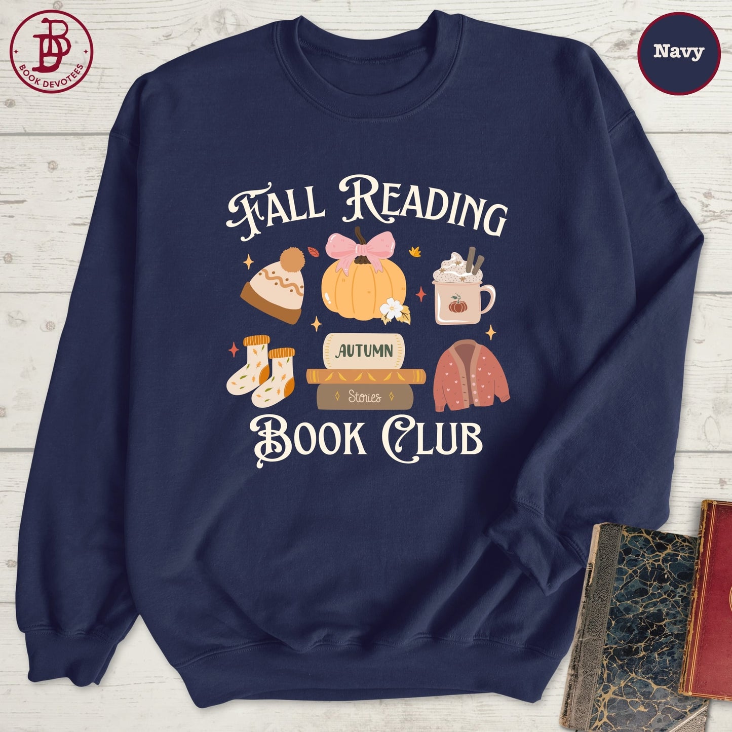 Fall Reading Book Club Sweatshirt