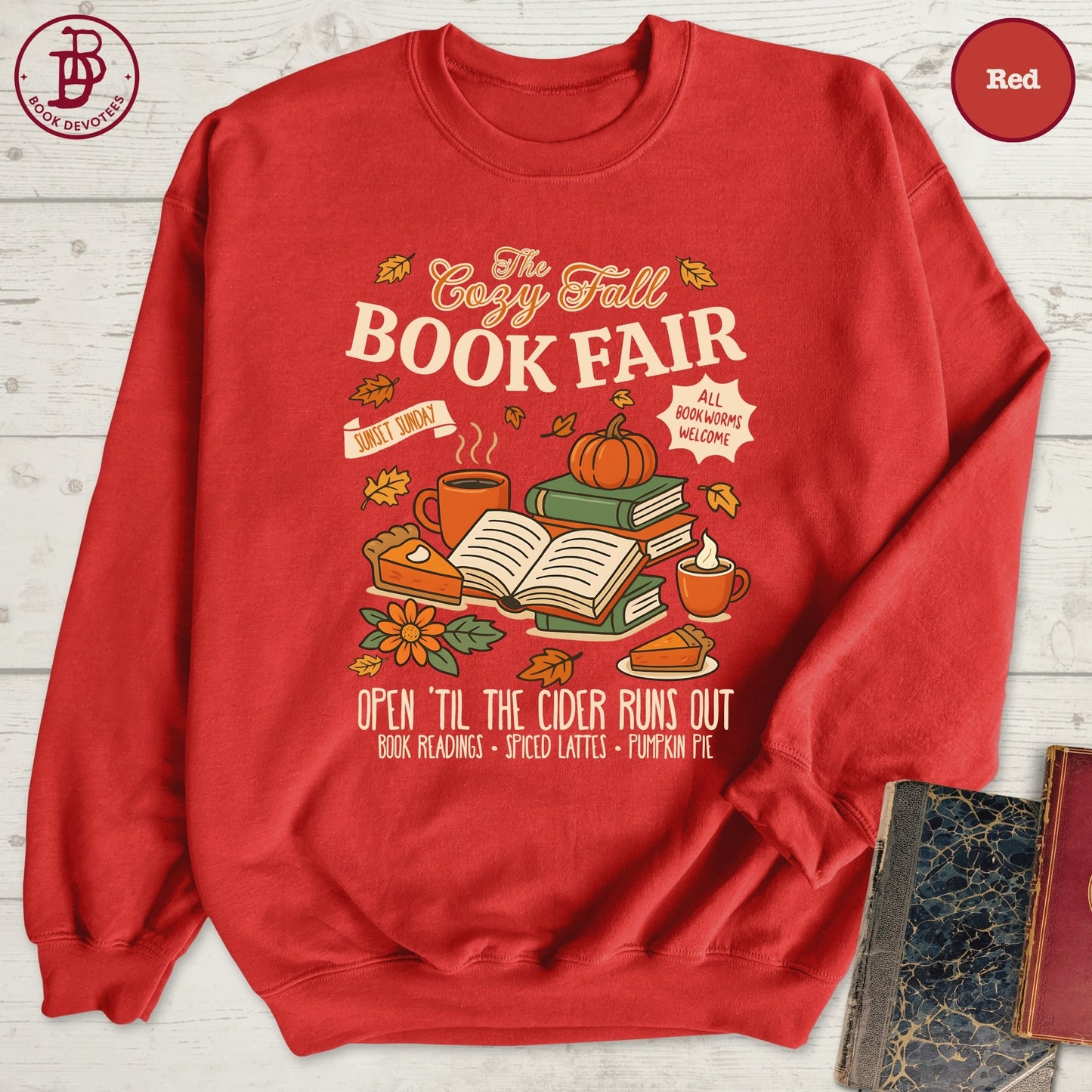 Cozy Fall Book Fair Sweatshirt