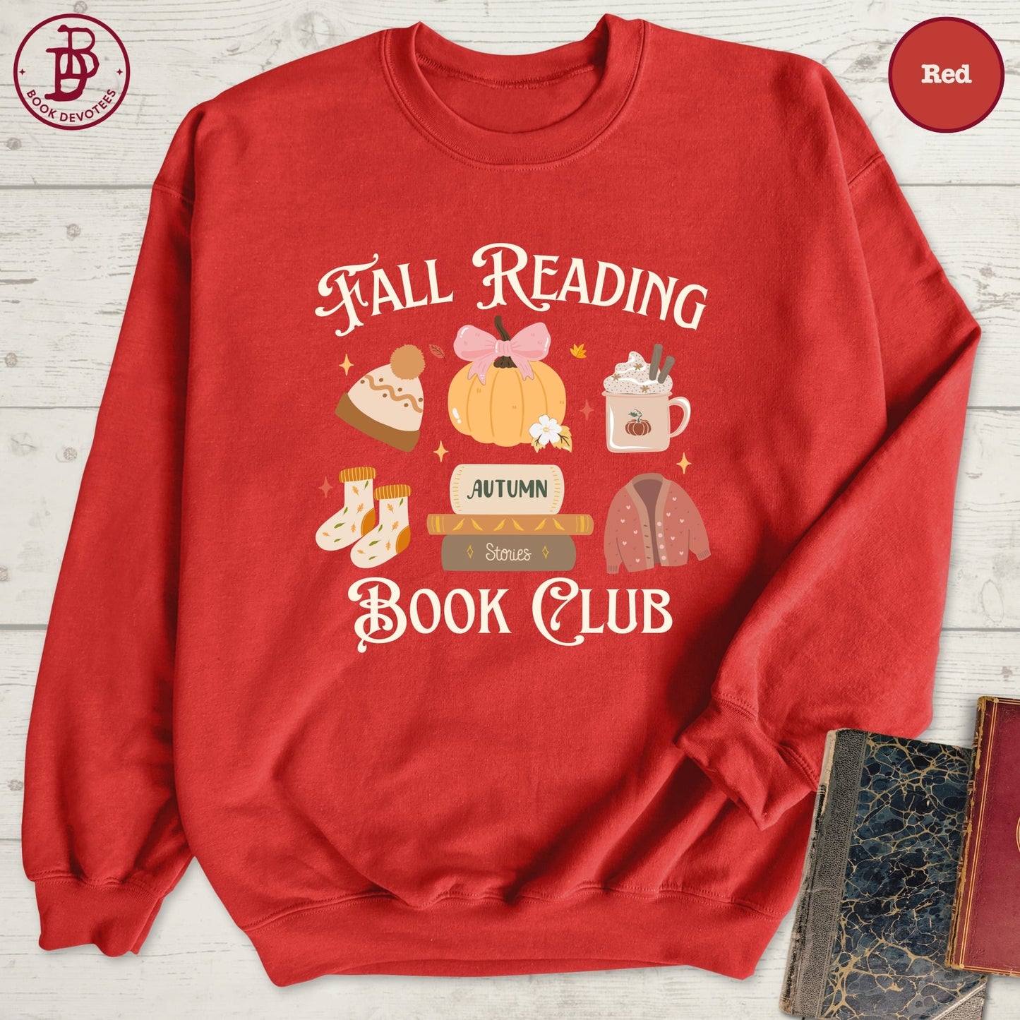 Fall Reading Book Club Sweatshirt