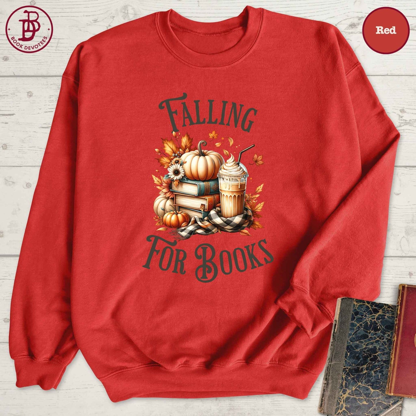 Falling for Books Sweatshirt
